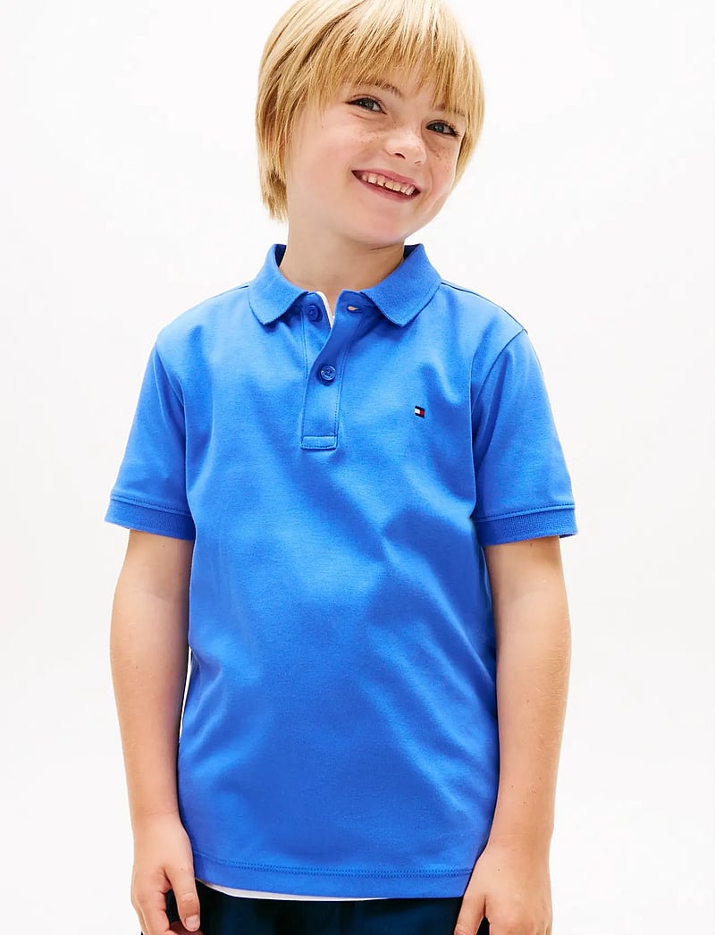 Tommy Hilfiger - INTERLOCK RWB POLO SS - kurzärmelig - empire blue - 0