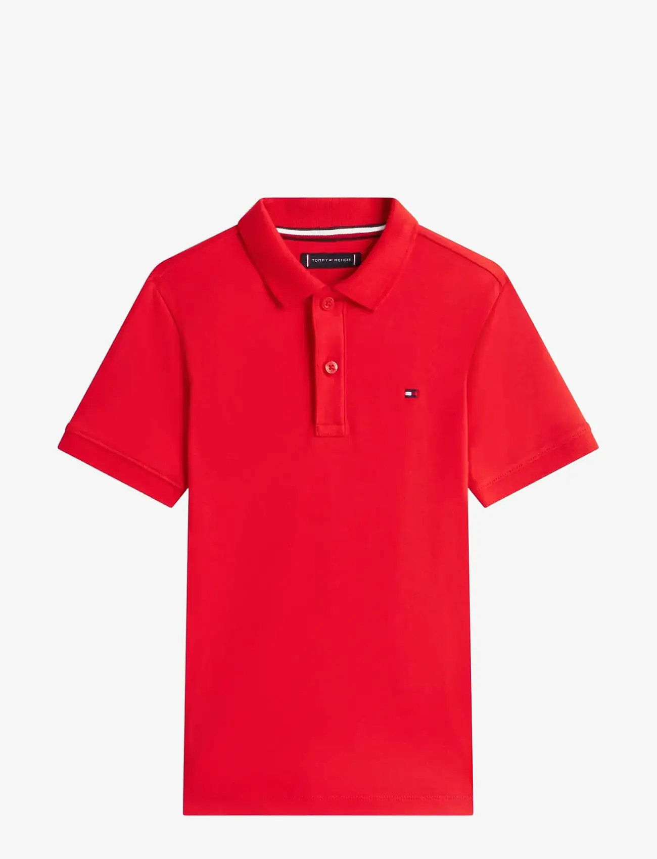 Tommy Hilfiger - INTERLOCK RWB POLO SS - kortärmade pikéer - rapid red - 1