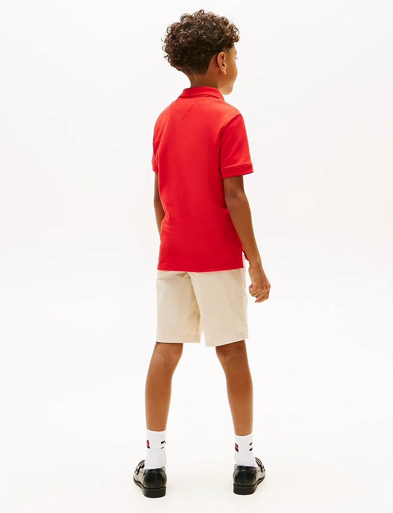 Tommy Hilfiger - INTERLOCK RWB POLO SS - kortärmade pikéer - rapid red - 2