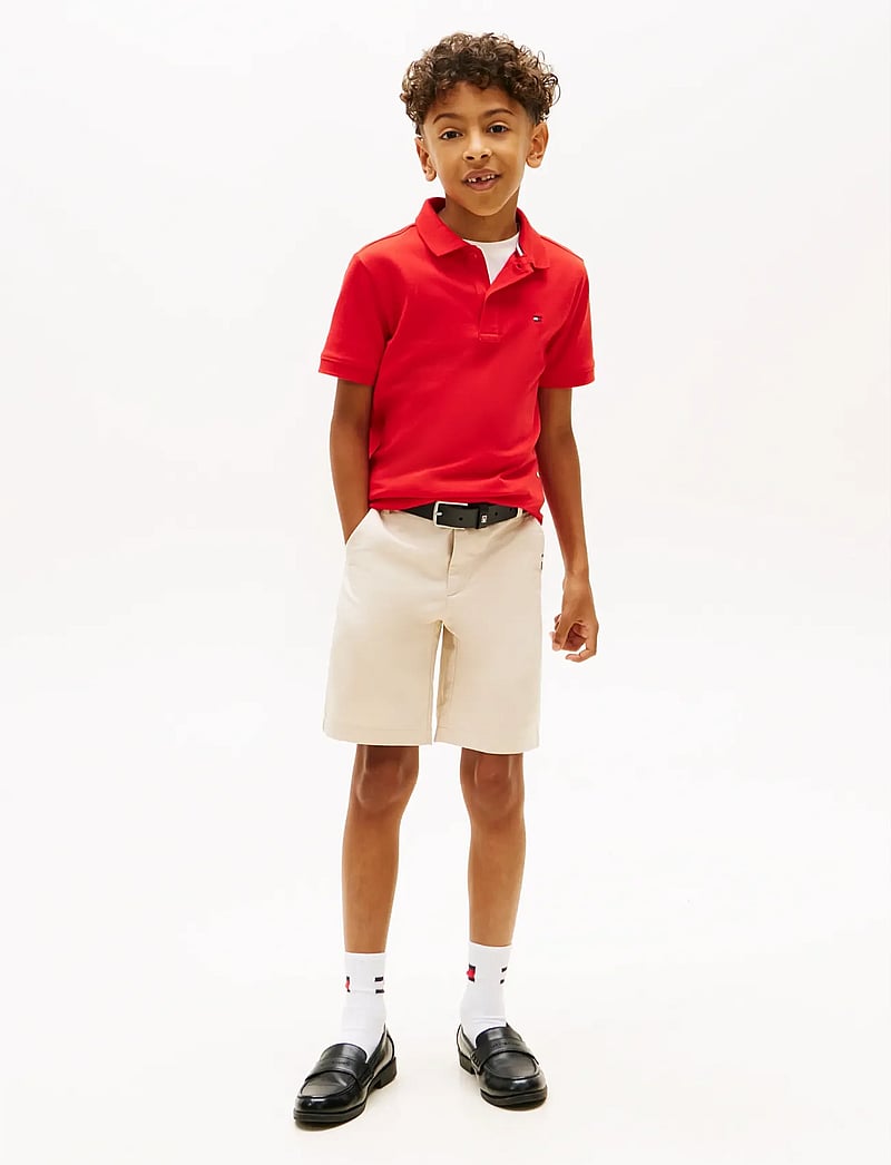 Tommy Hilfiger - INTERLOCK RWB POLO SS - kortärmade pikéer - rapid red - 3
