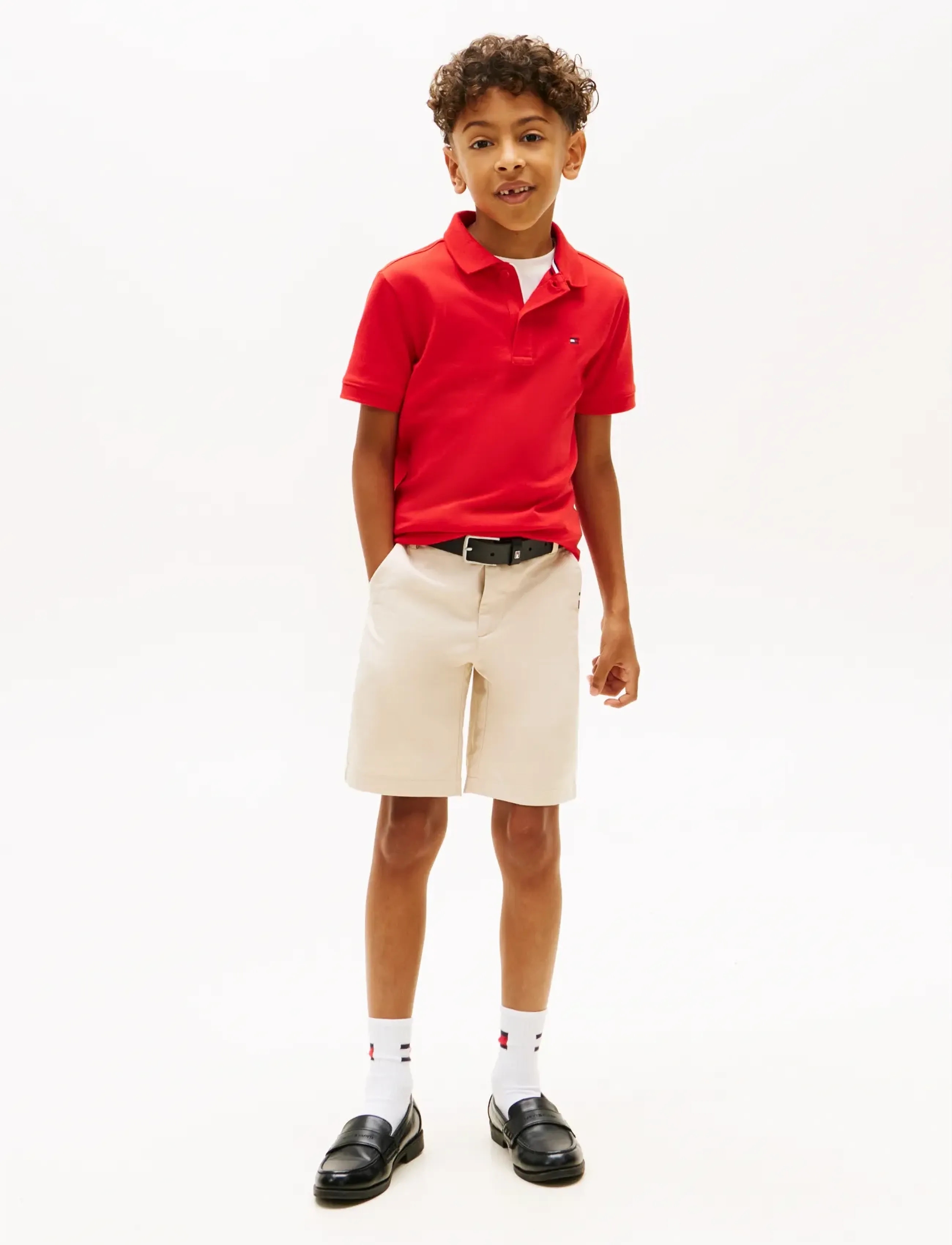Tommy Hilfiger - INTERLOCK RWB POLO SS - lühikeste varrukatega polod - rapid red - 3