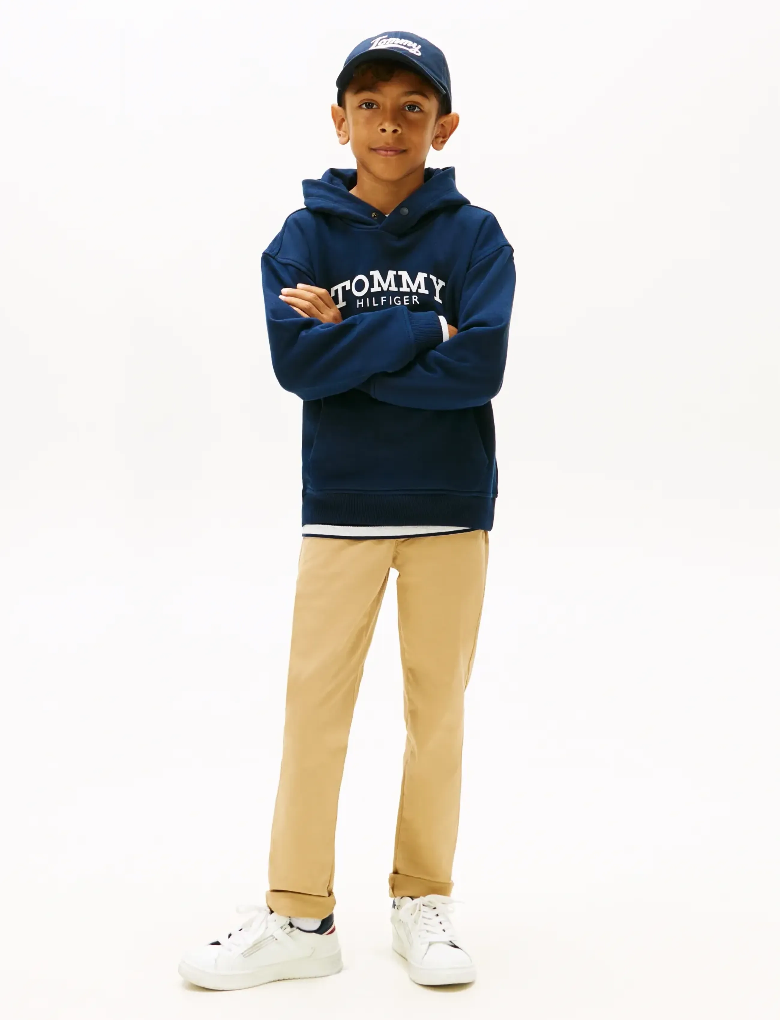 Tommy Hilfiger - MONOTYPE PRINT HOODIE - kapuutsiga dressipluusid - dark night navy - 3