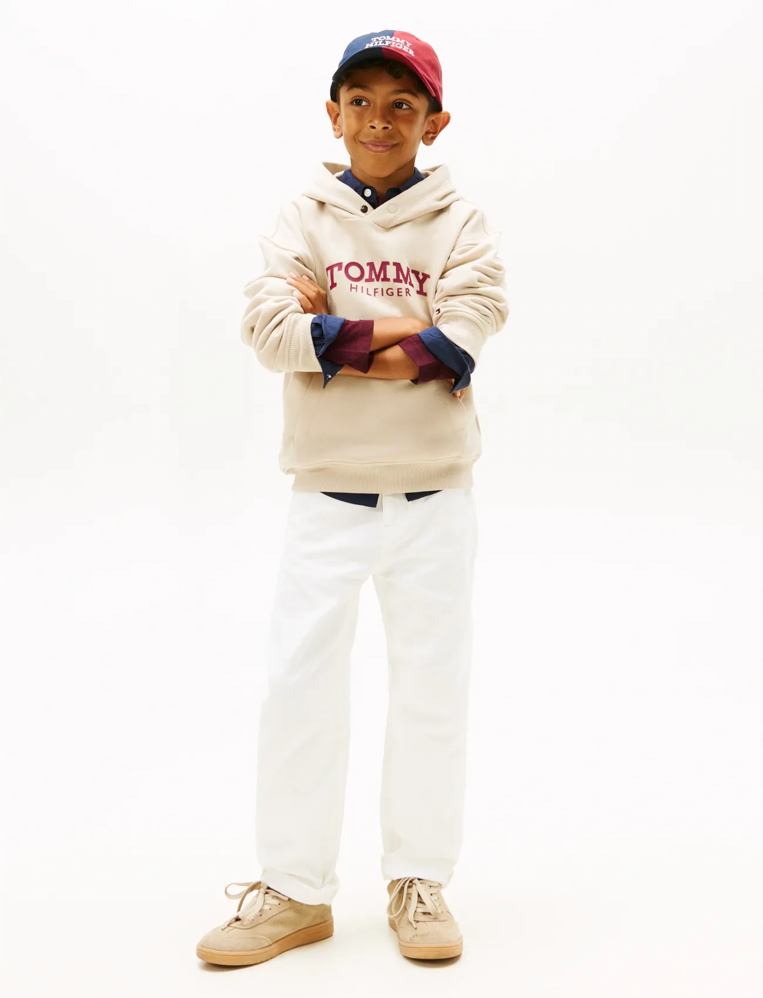 Tommy Hilfiger - MONOTYPE PRINT HOODIE - kapuzenpullover - gulf sand - 3