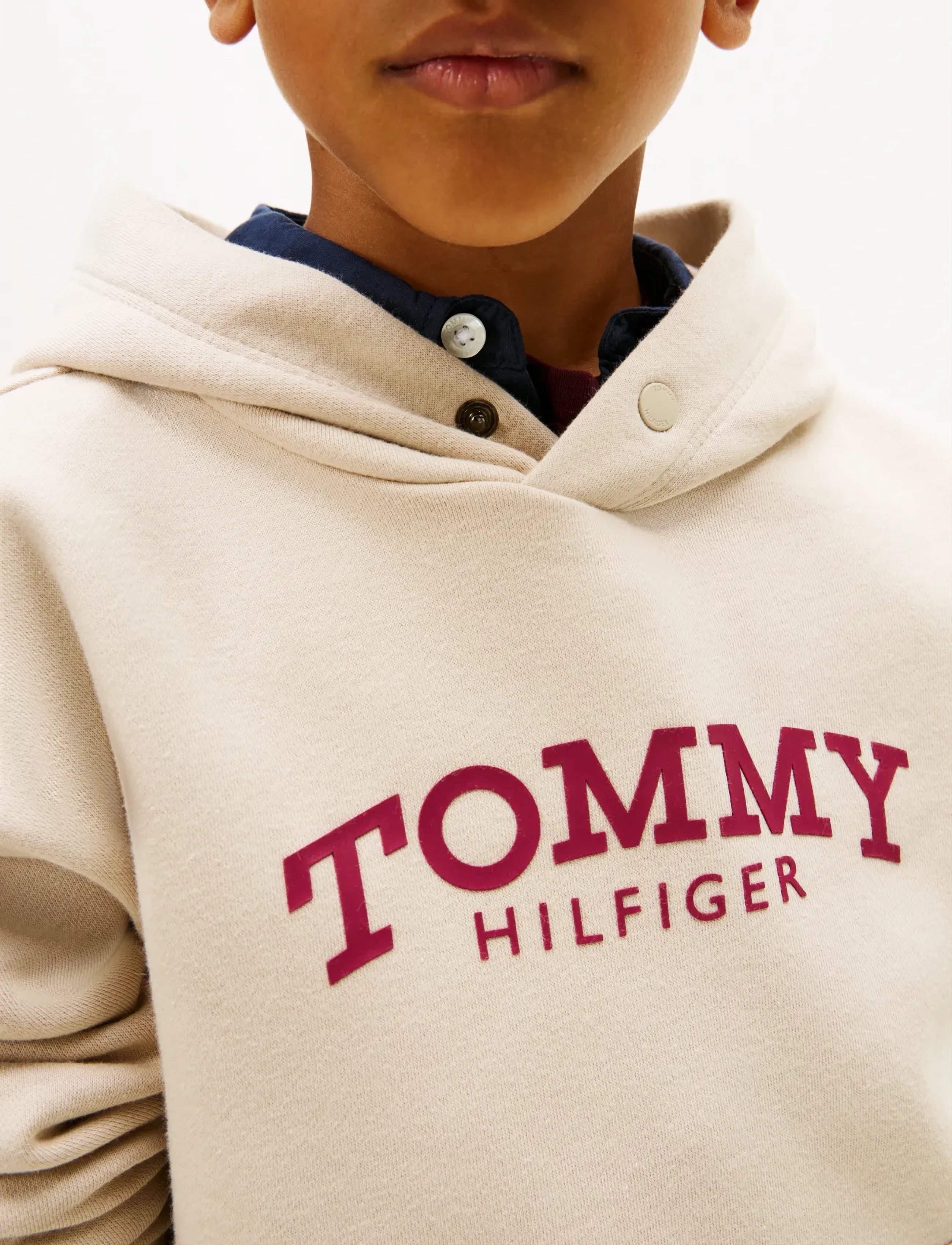Tommy Hilfiger - MONOTYPE PRINT HOODIE - kapuzenpullover - gulf sand - 4