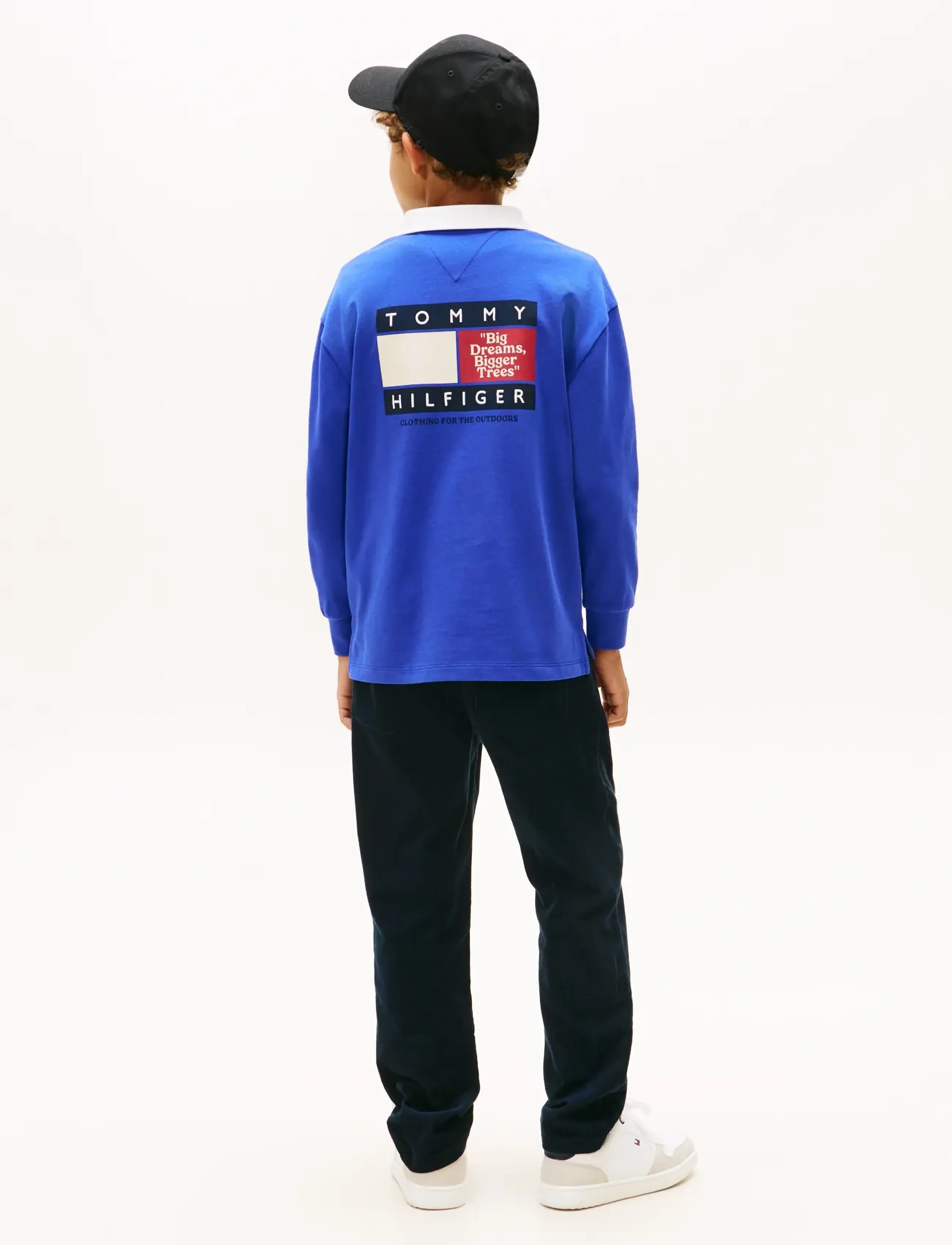 Tommy Hilfiger - MULTI PRINT POLO LS - long-sleeved polos - majesty blue - 3