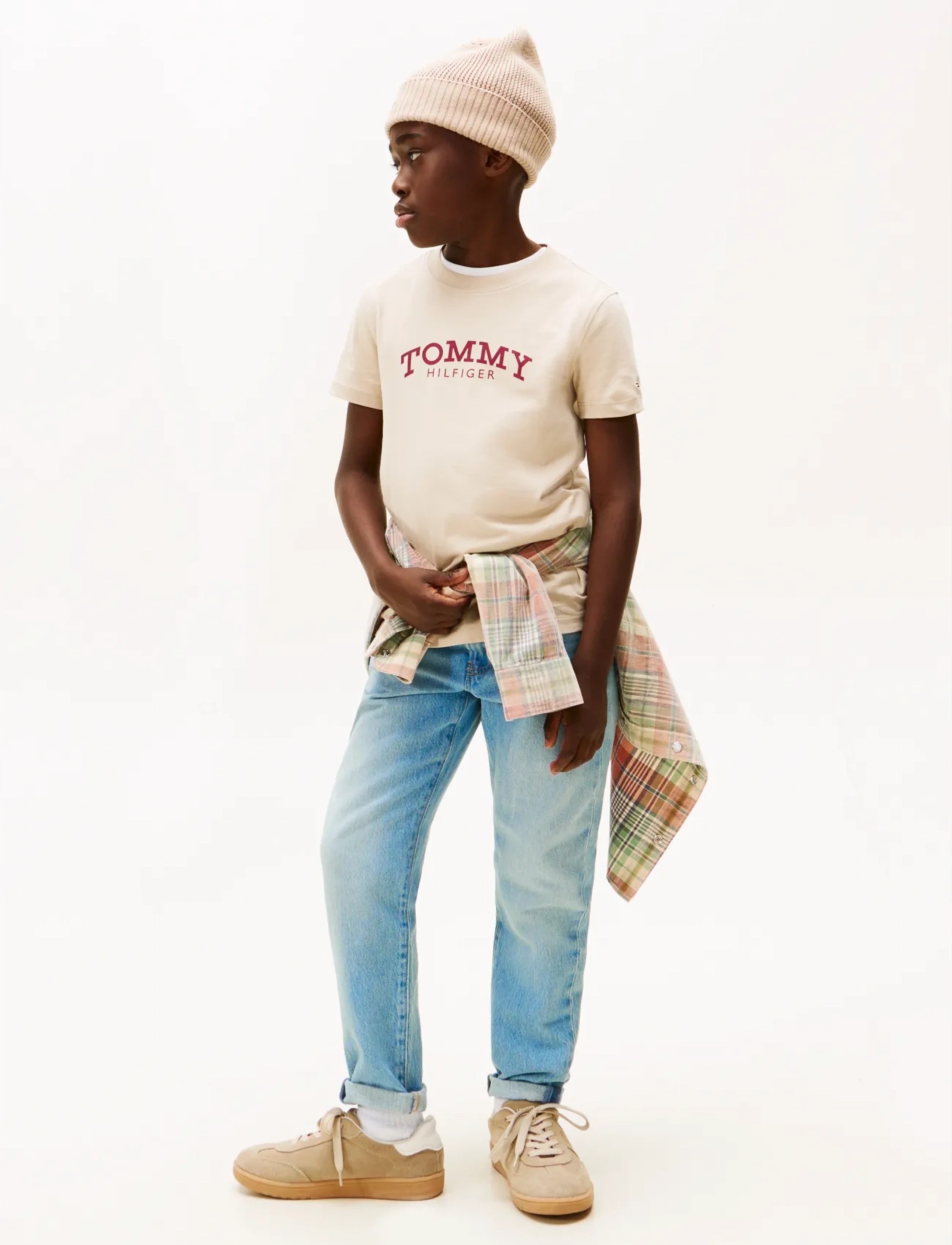 Tommy Hilfiger - MONOTYPE PRINT GRAPHIC T-SHIRT - kurzärmelige - gulf sand - 2