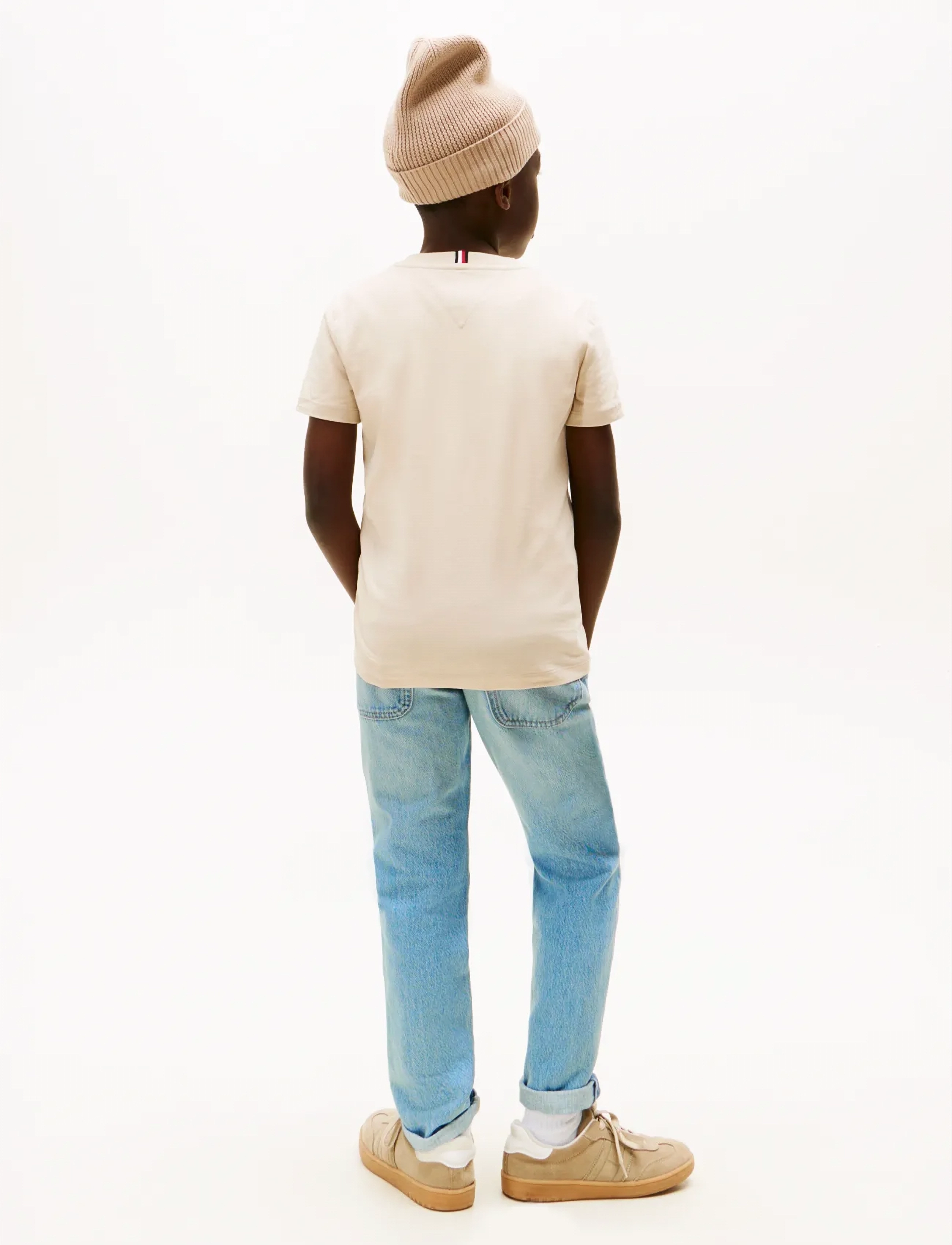 Tommy Hilfiger - MONOTYPE PRINT GRAPHIC T-SHIRT - kurzärmelige - gulf sand - 3