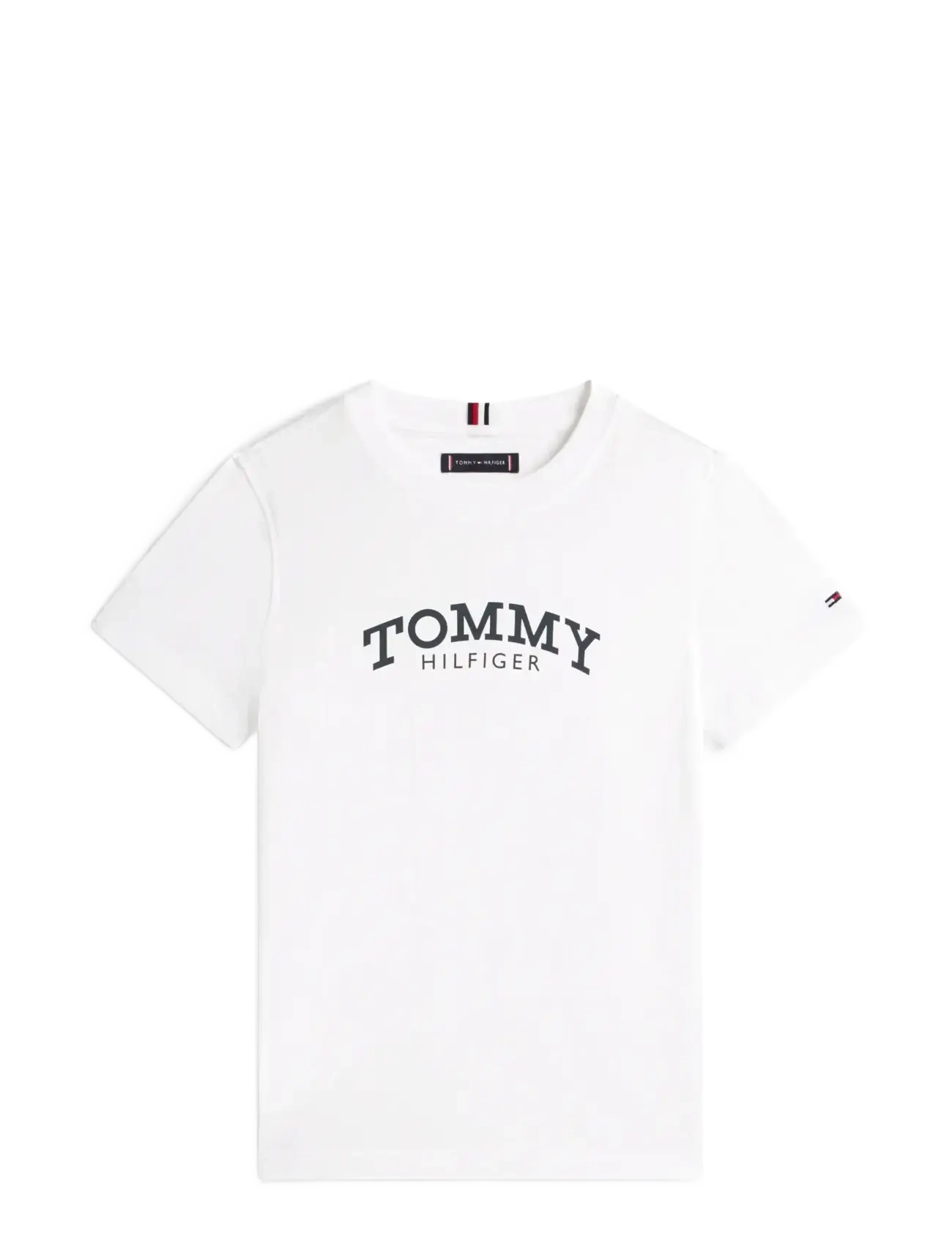 MONOTYPE PRINT GRAPHIC T-SHIRT - WHITE