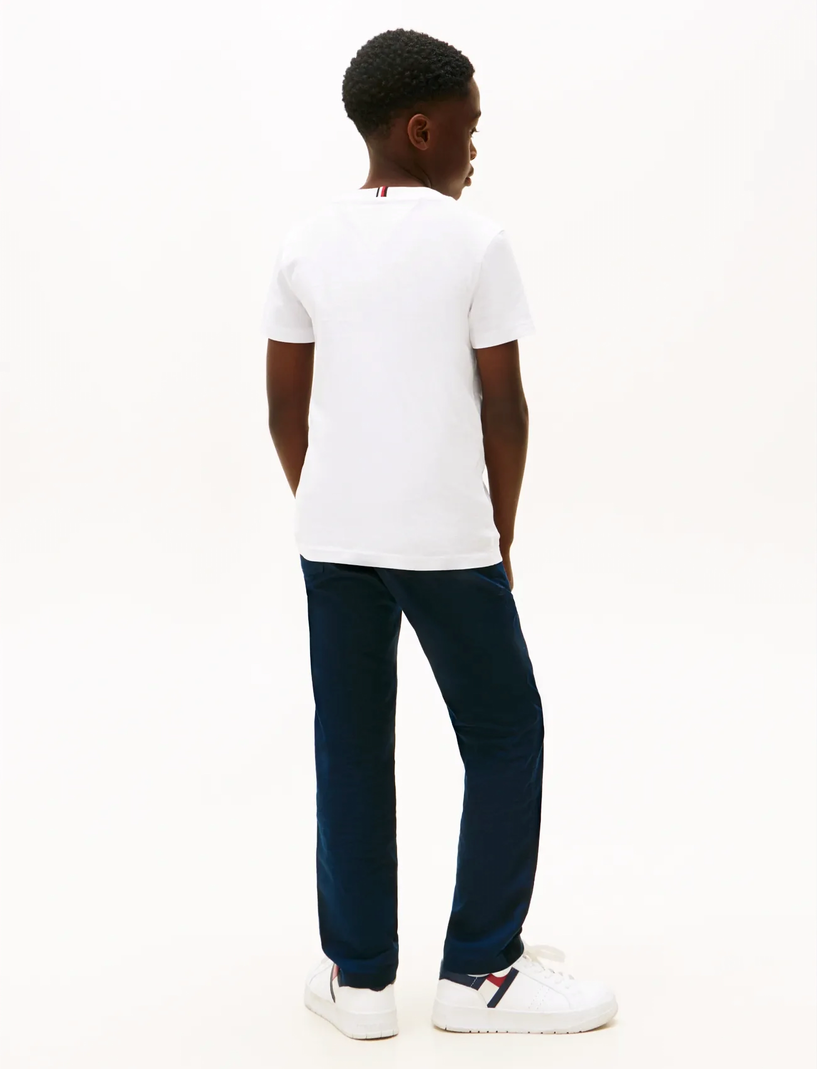 Tommy Hilfiger - MONOTYPE PRINT GRAPHIC T-SHIRT - kortærmede t-shirts - white - 3