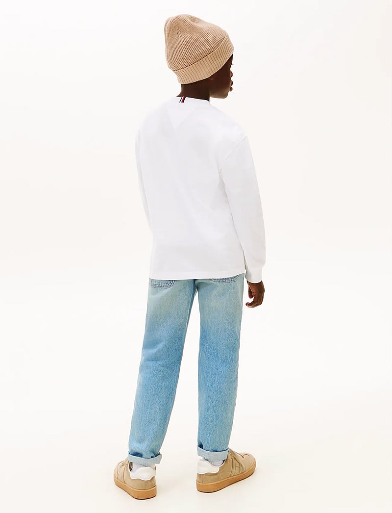 Tommy Hilfiger - MONOTYPE PRINT T-SHIRT LS - langärmelig - white - 3