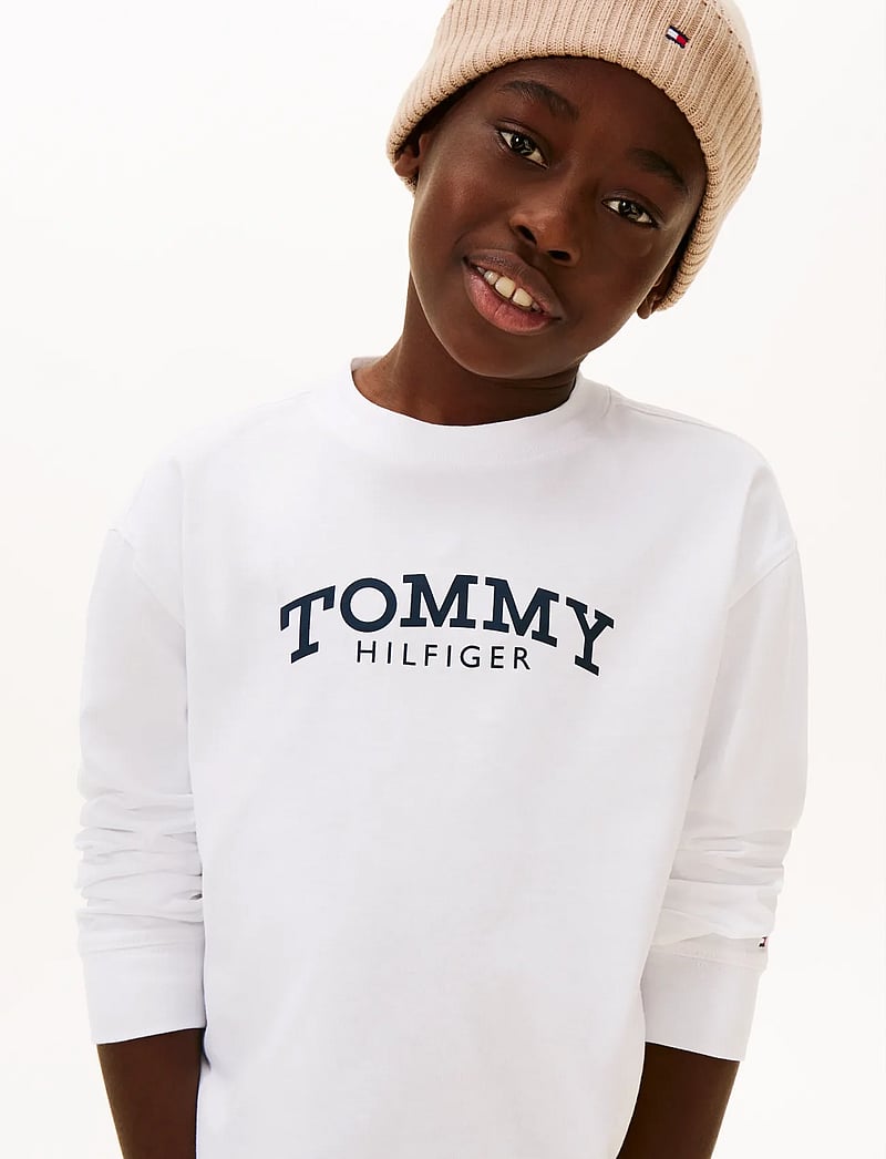 Tommy Hilfiger - MONOTYPE PRINT T-SHIRT LS - langärmelig - white - 4