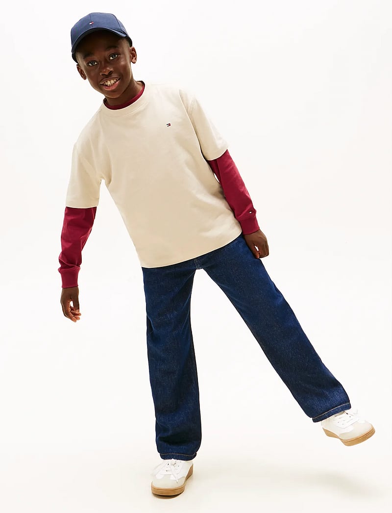 Tommy Hilfiger - WASHED FADED GRAPHIC T-SHIRT SS - kurzärmelige - gulf sand - 2