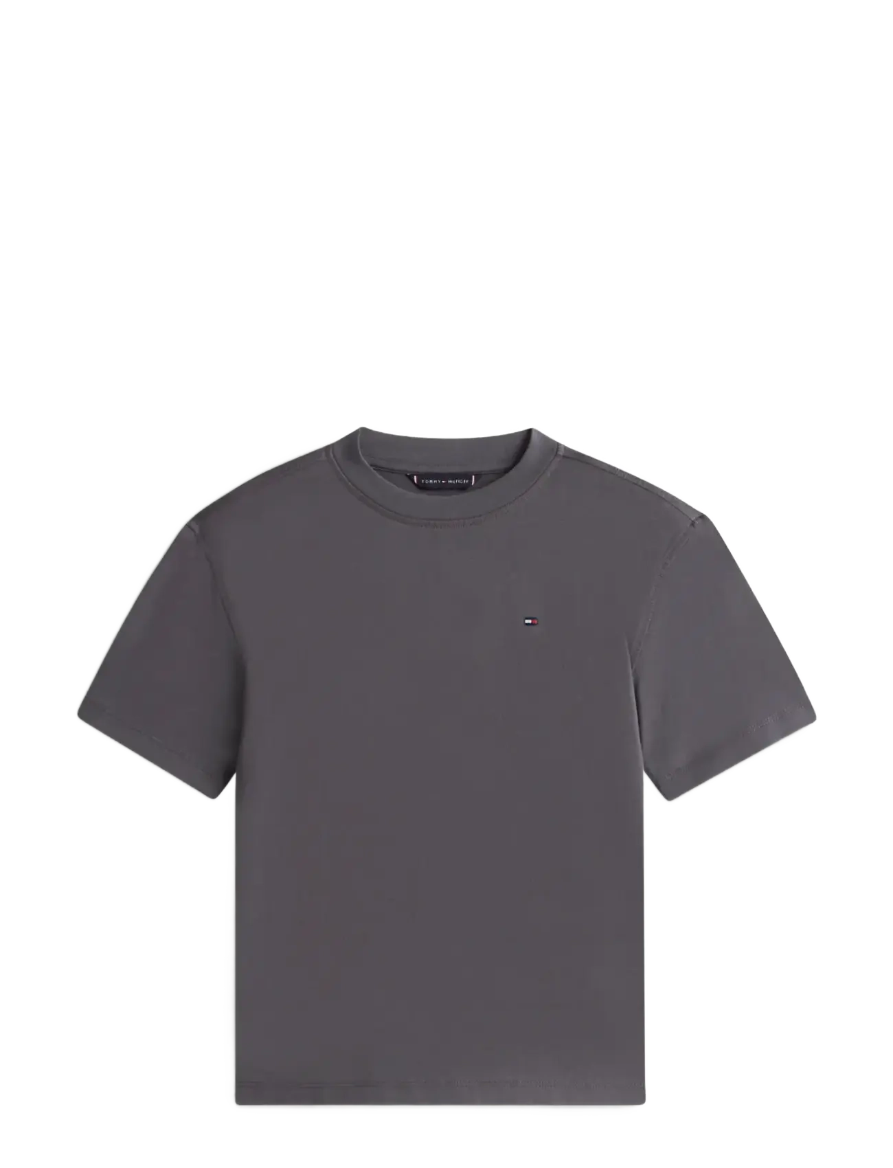 Tommy Hilfiger WASHED FADED GRAPHIC T-SHIRT SS - 4 for 3 - WASHED BLACK / grey