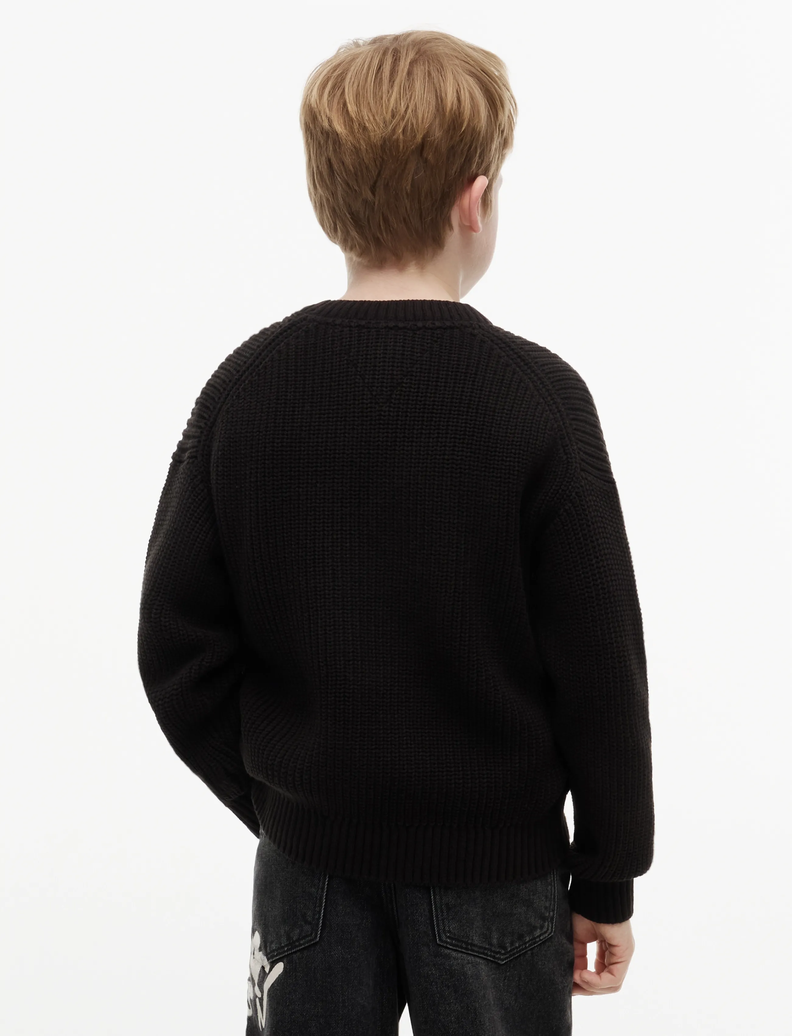 Tommy Hilfiger - HERITAGE FLAG SWEATER - pullover - black - 2