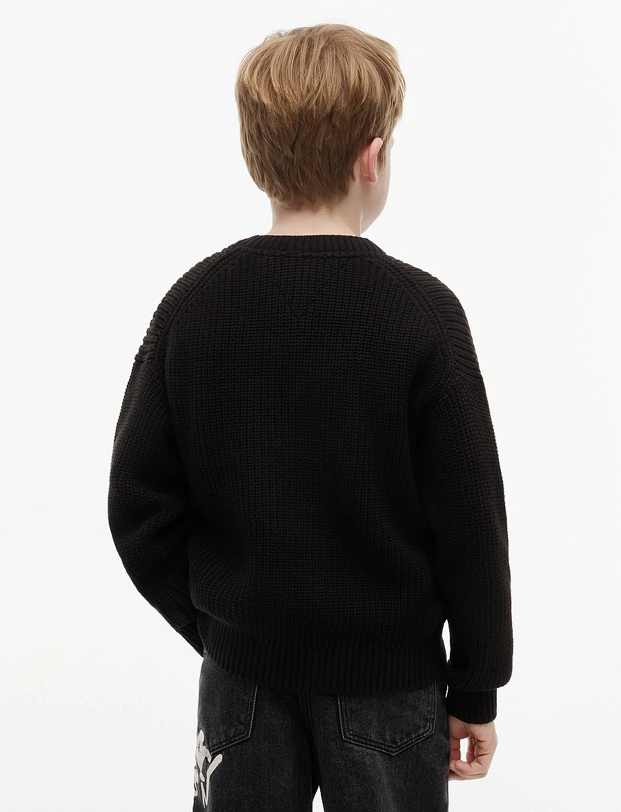 Tommy Hilfiger - HERITAGE FLAG SWEATER - pullover - black - 2