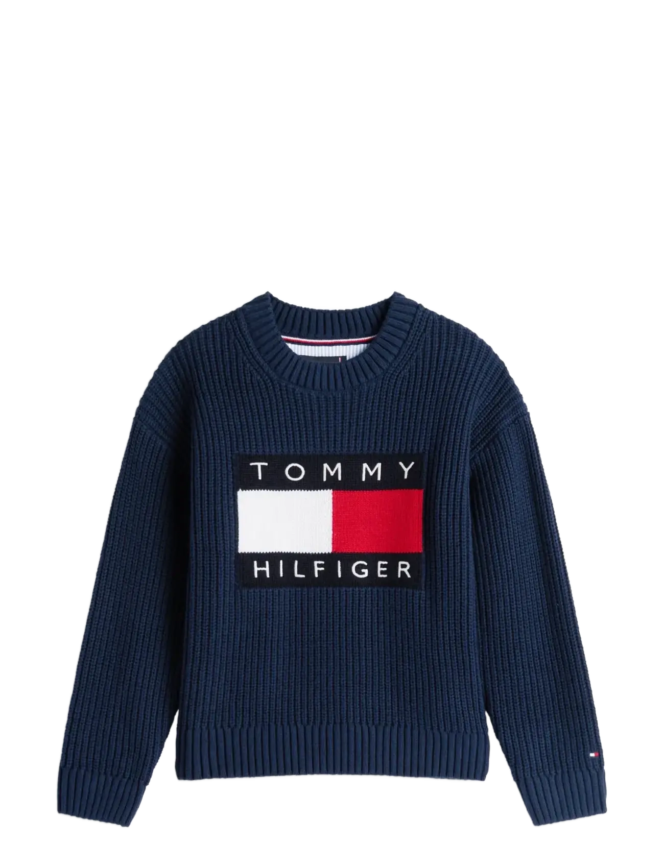 TOMMY HILFIGER Heritage Flag Pullover Navy - 80 - Kinder