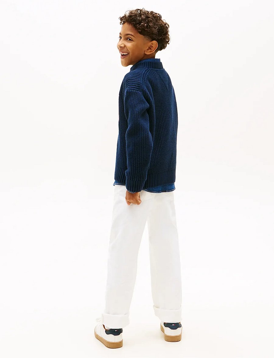 Tommy Hilfiger - HERITAGE FLAG SWEATER - pullover - dark night navy - 2