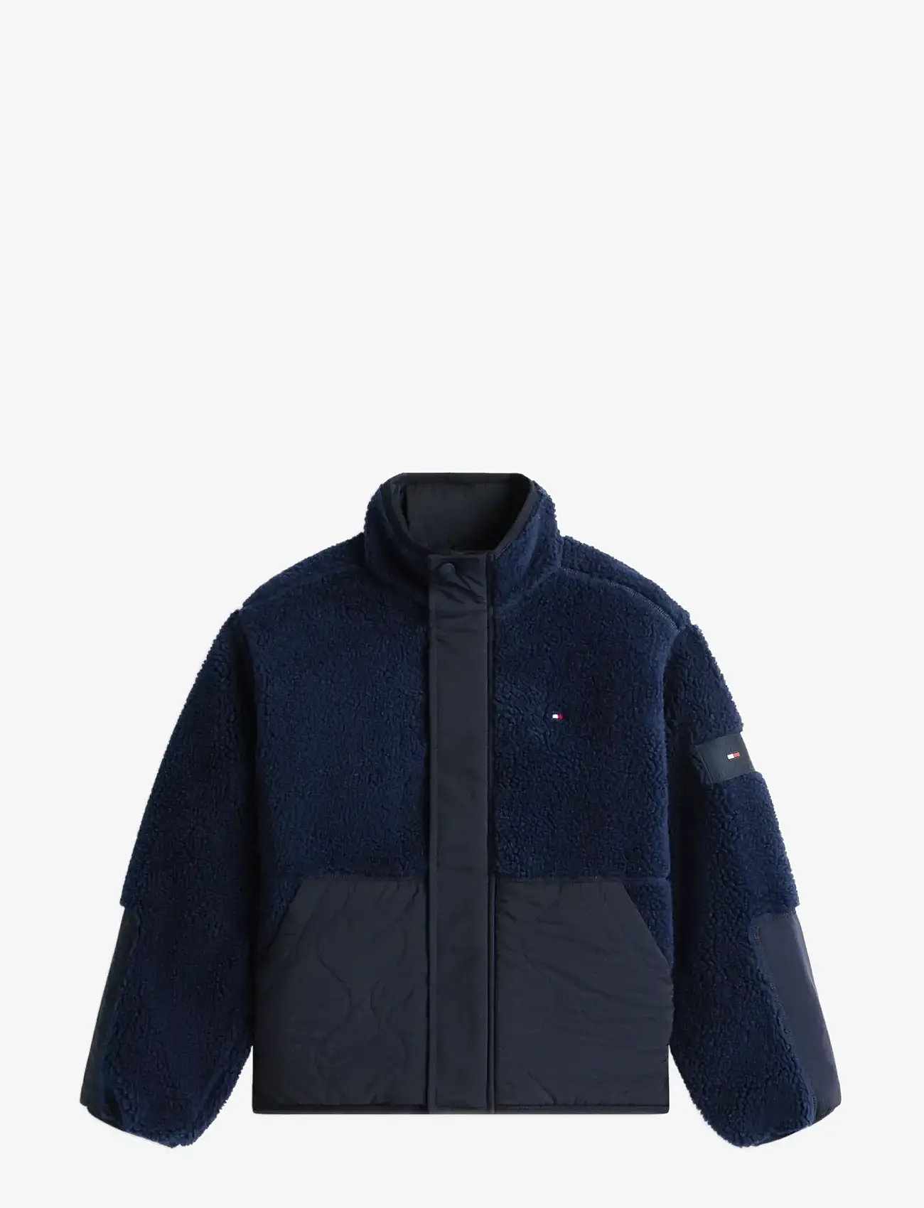 Tommy Hilfiger - TEDDY QUILTED BOMBER - quilted jackets - dark night navy - 1