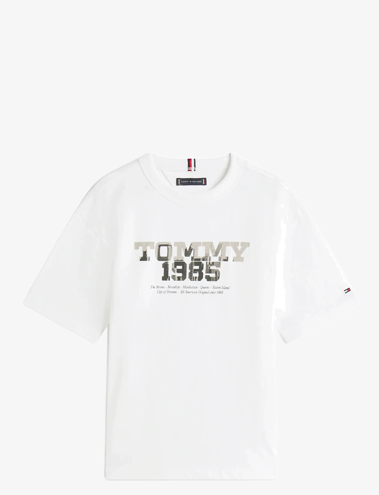 Tommy Hilfiger - TOMMY 1985 GRAPHIC PRINT TEE SS - white - 1