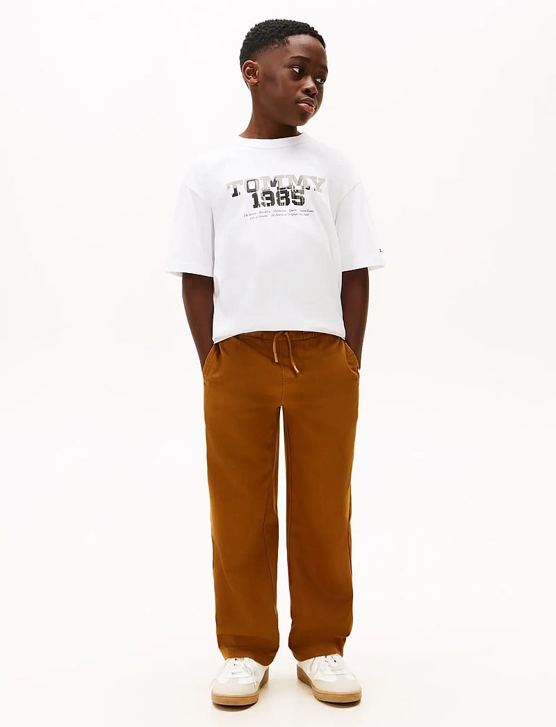 Tommy Hilfiger - TOMMY 1985 GRAPHIC PRINT TEE SS - kurzärmelige - white - 2