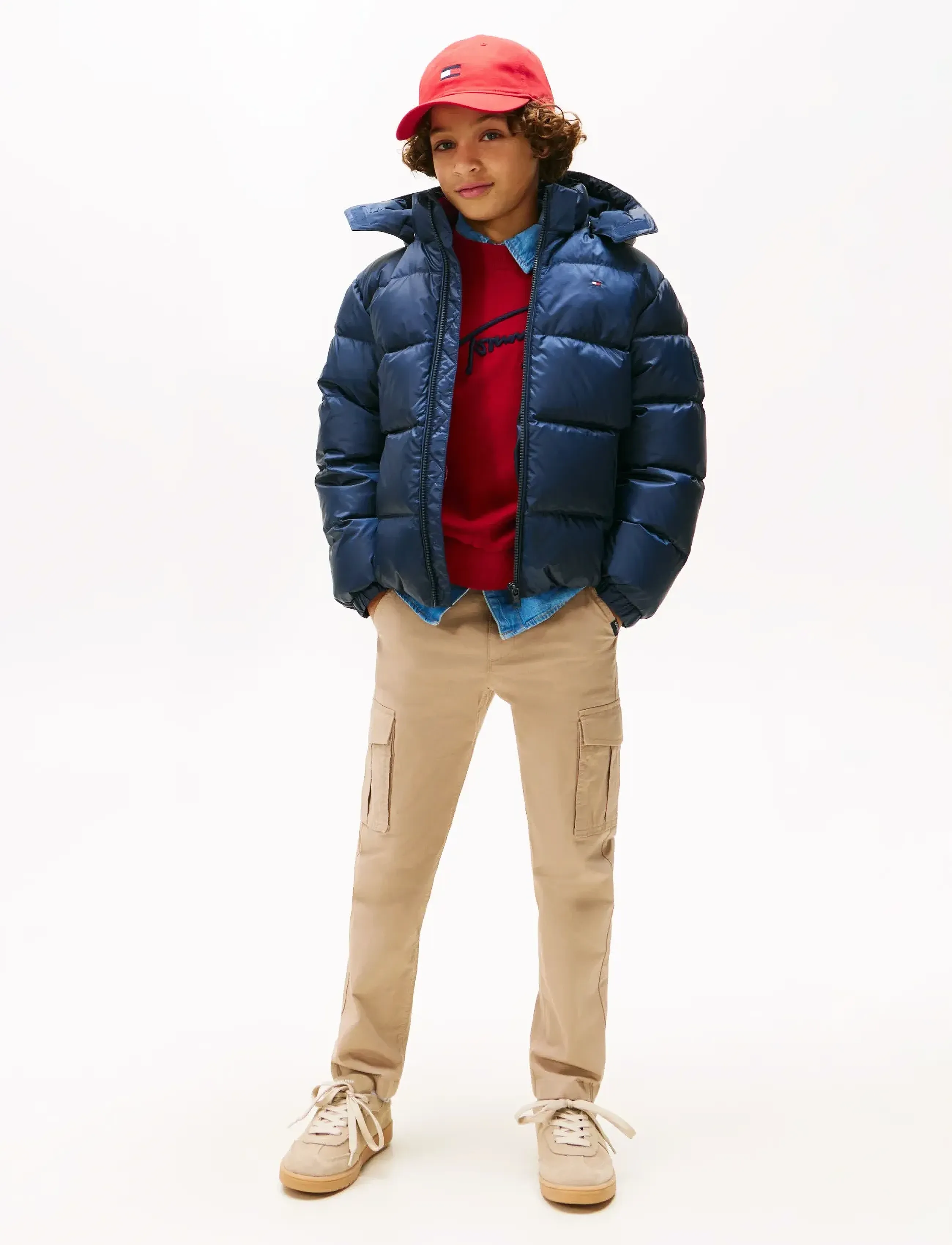 Tommy Hilfiger - ESSENTIAL DOWN JACKET - yttertøy - dark blue - 3