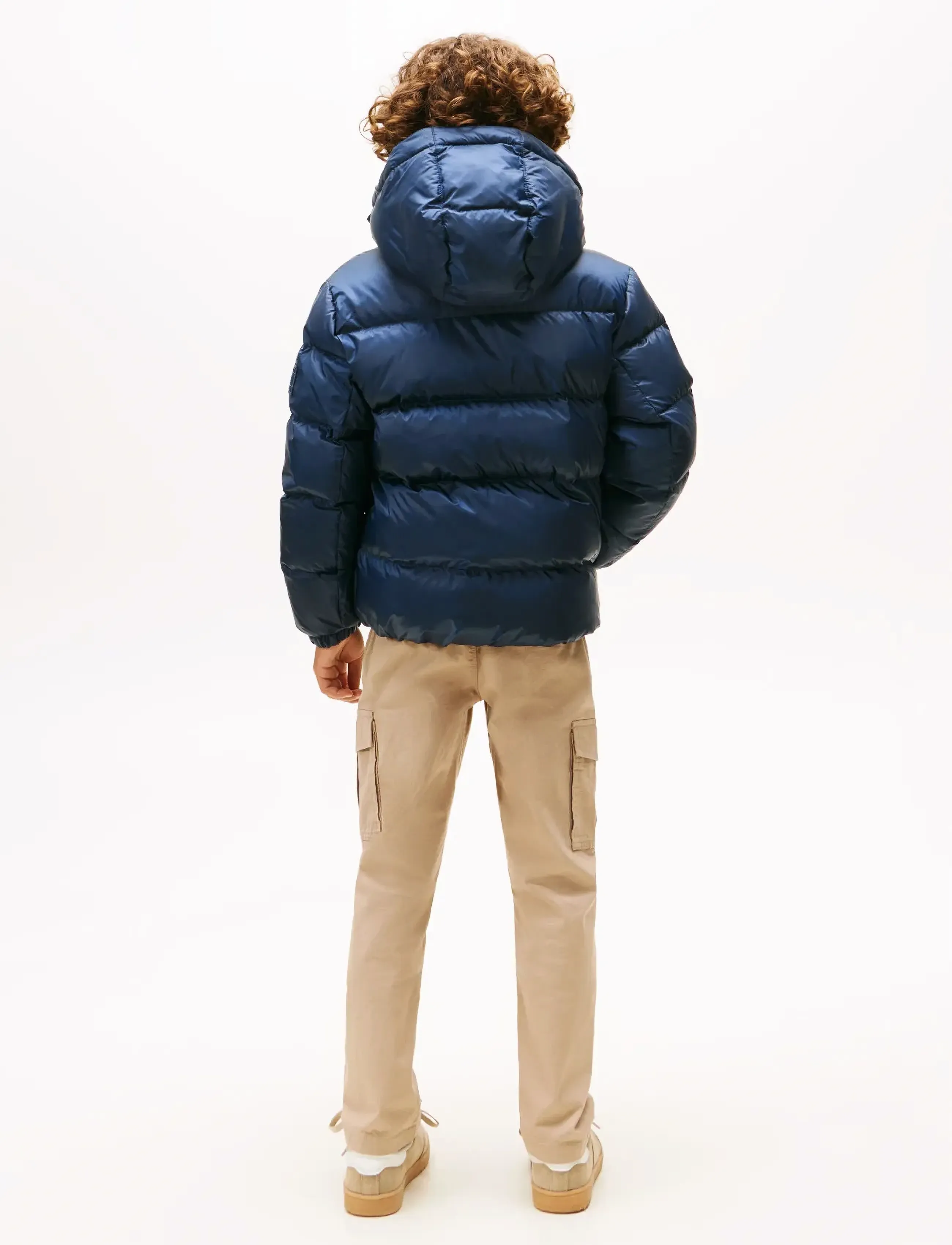 Tommy Hilfiger - ESSENTIAL DOWN JACKET - yttertøy - dark blue - 4
