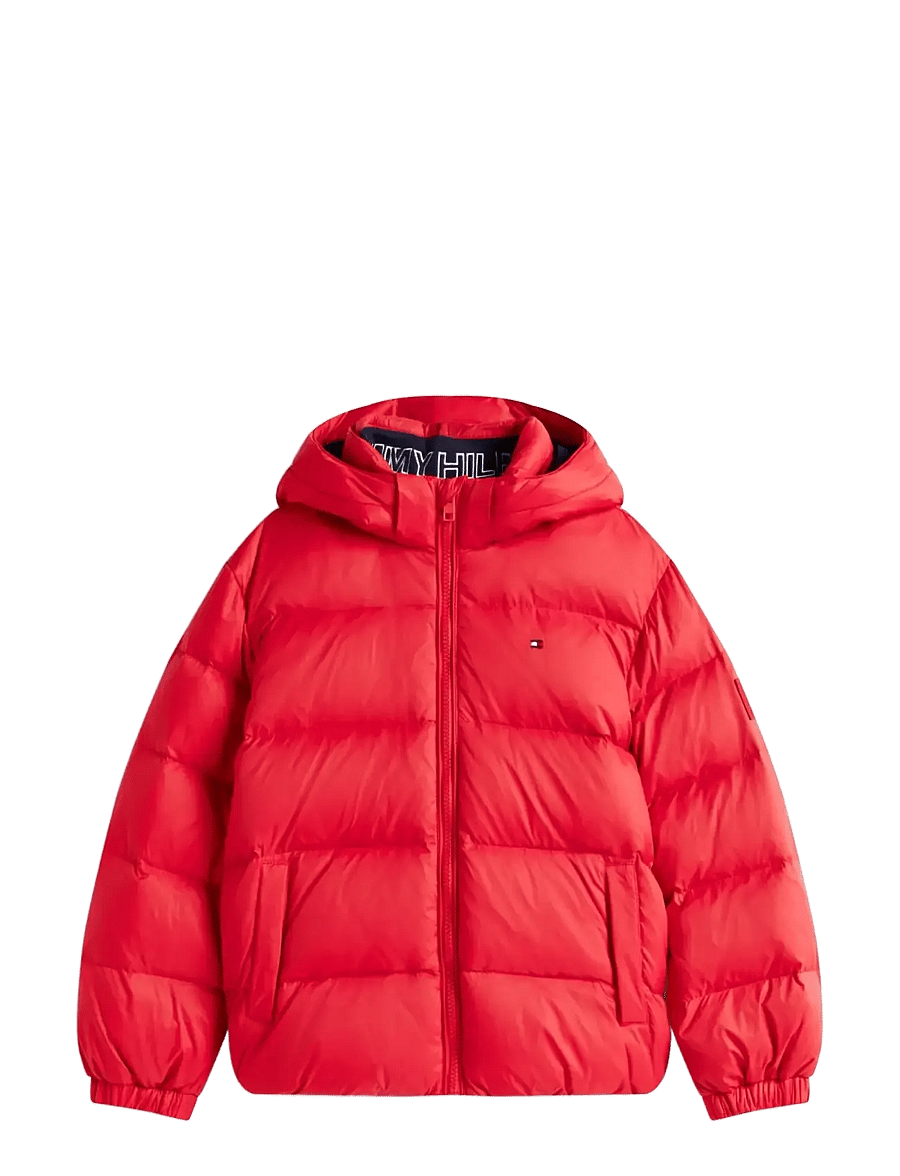 Tommy Hilfiger - ESSENTIAL DOWN JACKET - vinterjackor - medium red - 1