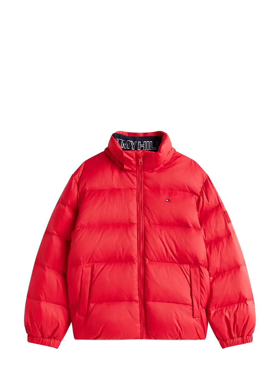 Tommy Hilfiger - ESSENTIAL DOWN JACKET - vinterjackor - medium red - 2