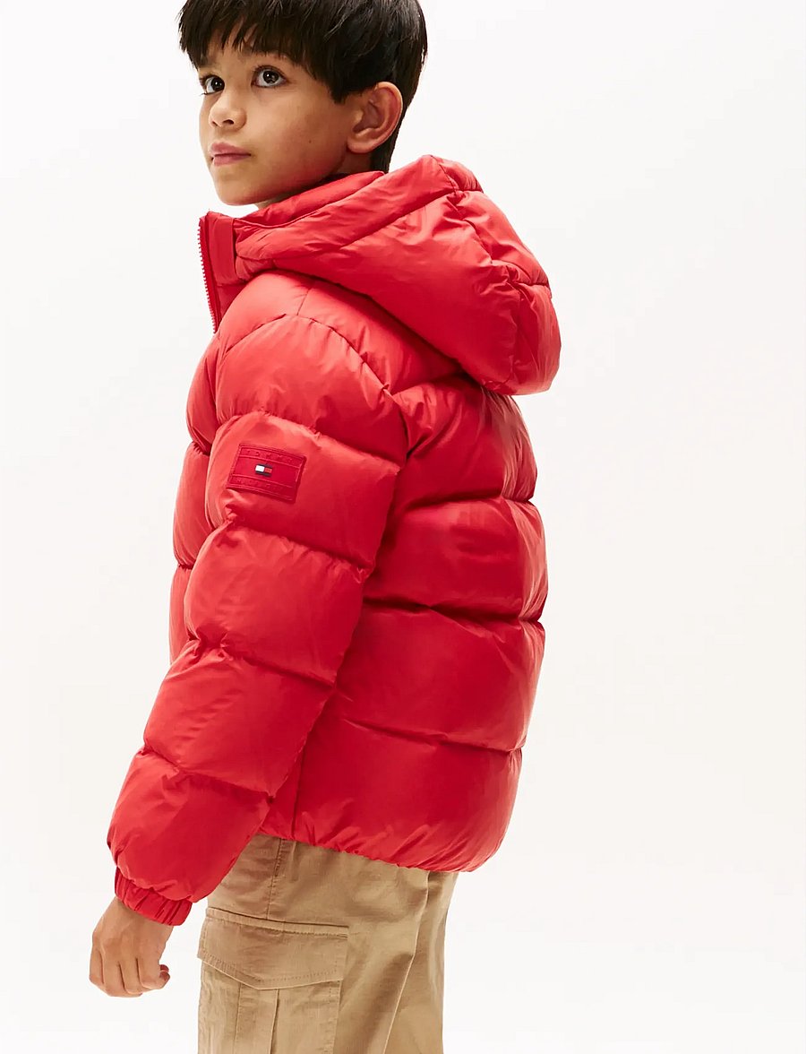 Tommy Hilfiger - ESSENTIAL DOWN JACKET - vinterjackor - medium red - 5