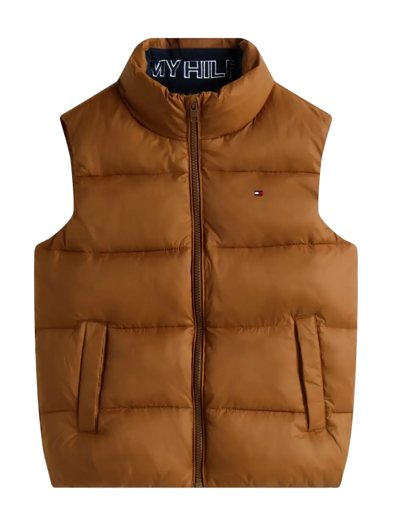 Tommy Hilfiger - ESSENTIAL PADDED VEST - pecan nut - 1