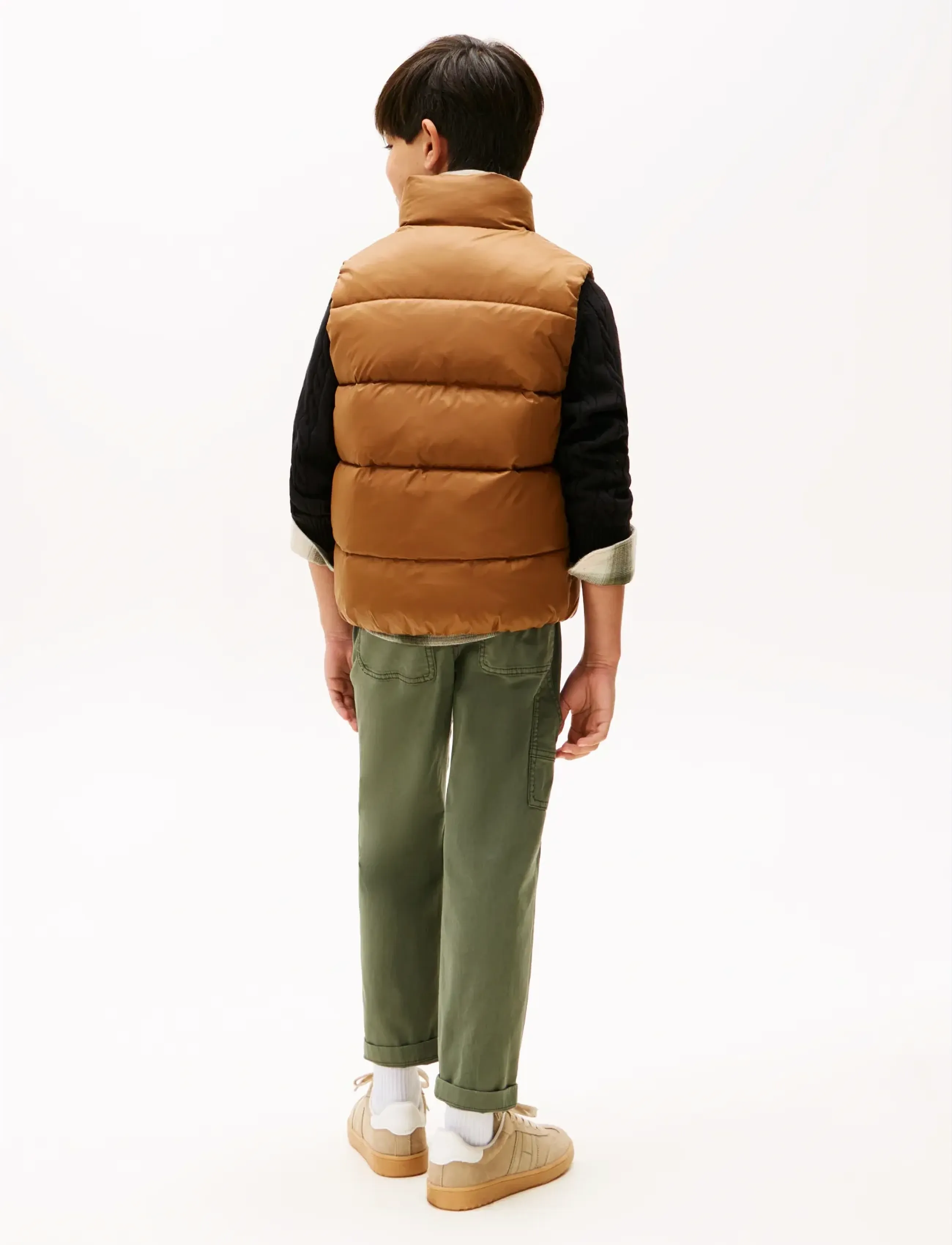Tommy Hilfiger - ESSENTIAL PADDED VEST - pecan nut - 3