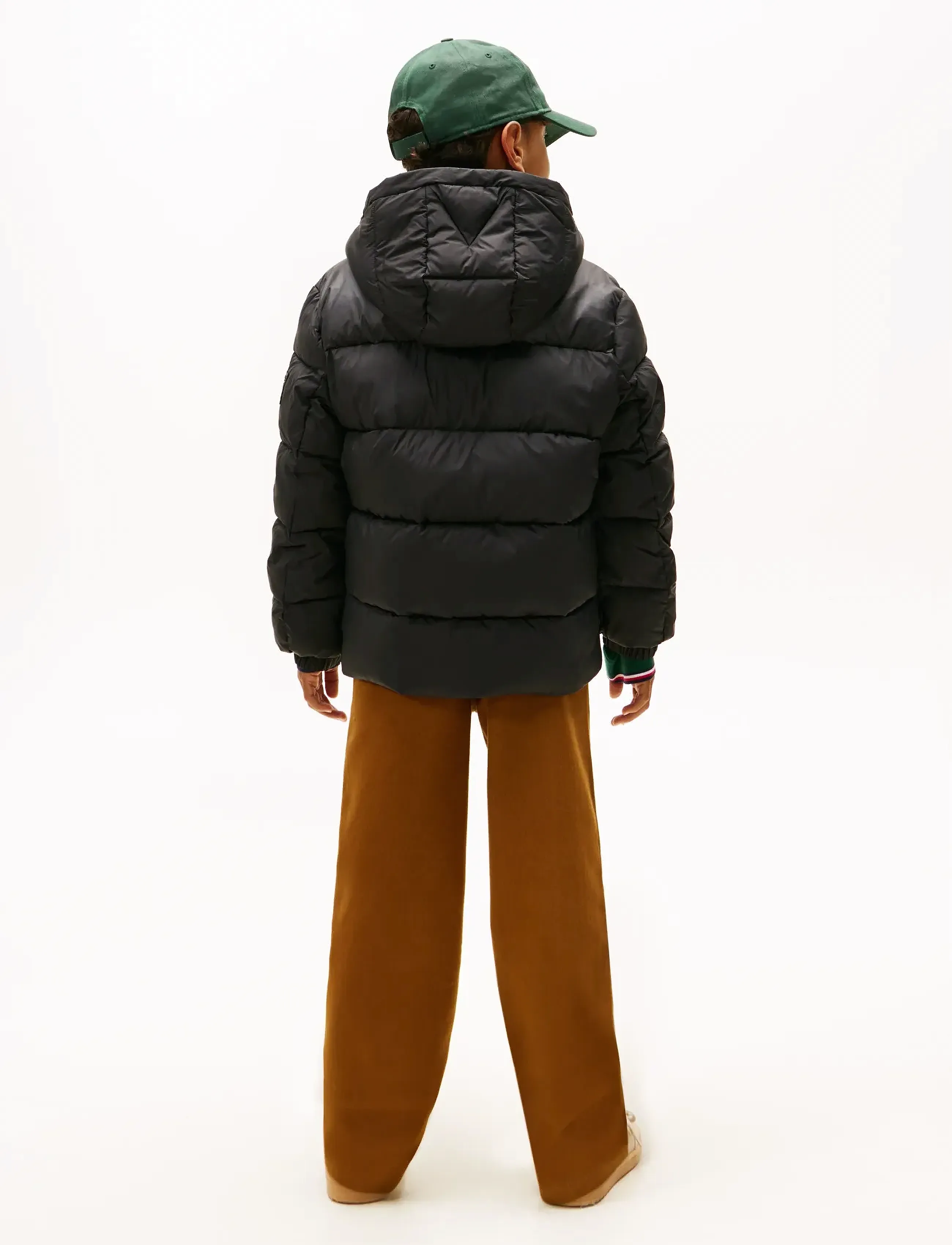 Tommy Hilfiger - MATT AND SHINE EMBOSSED JACKET - winter jackets - black - 3