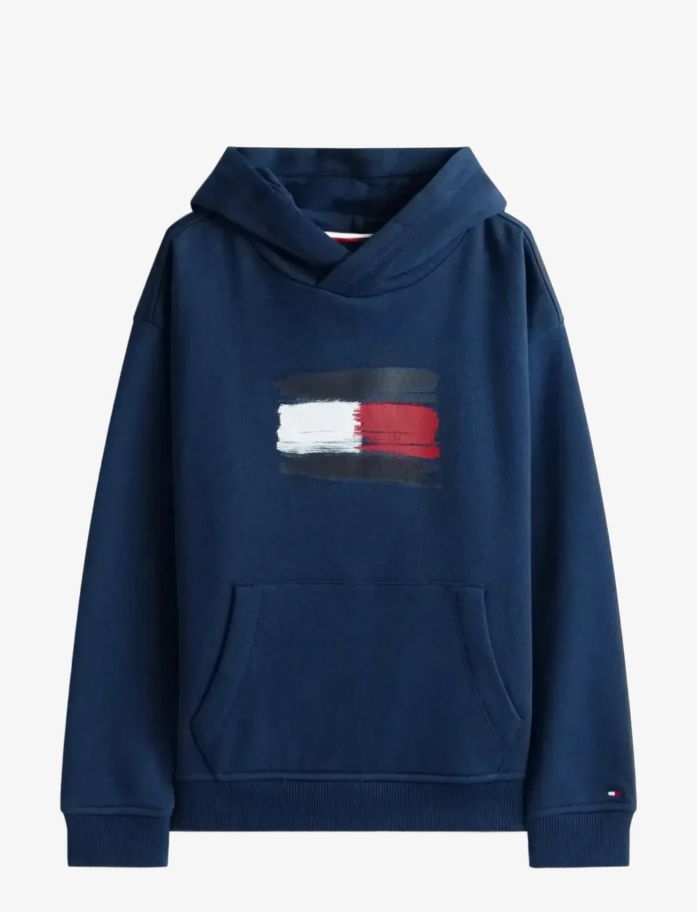 Tommy Hilfiger - FLAG HOODIE - kapuzenpullover - dark night navy - 1