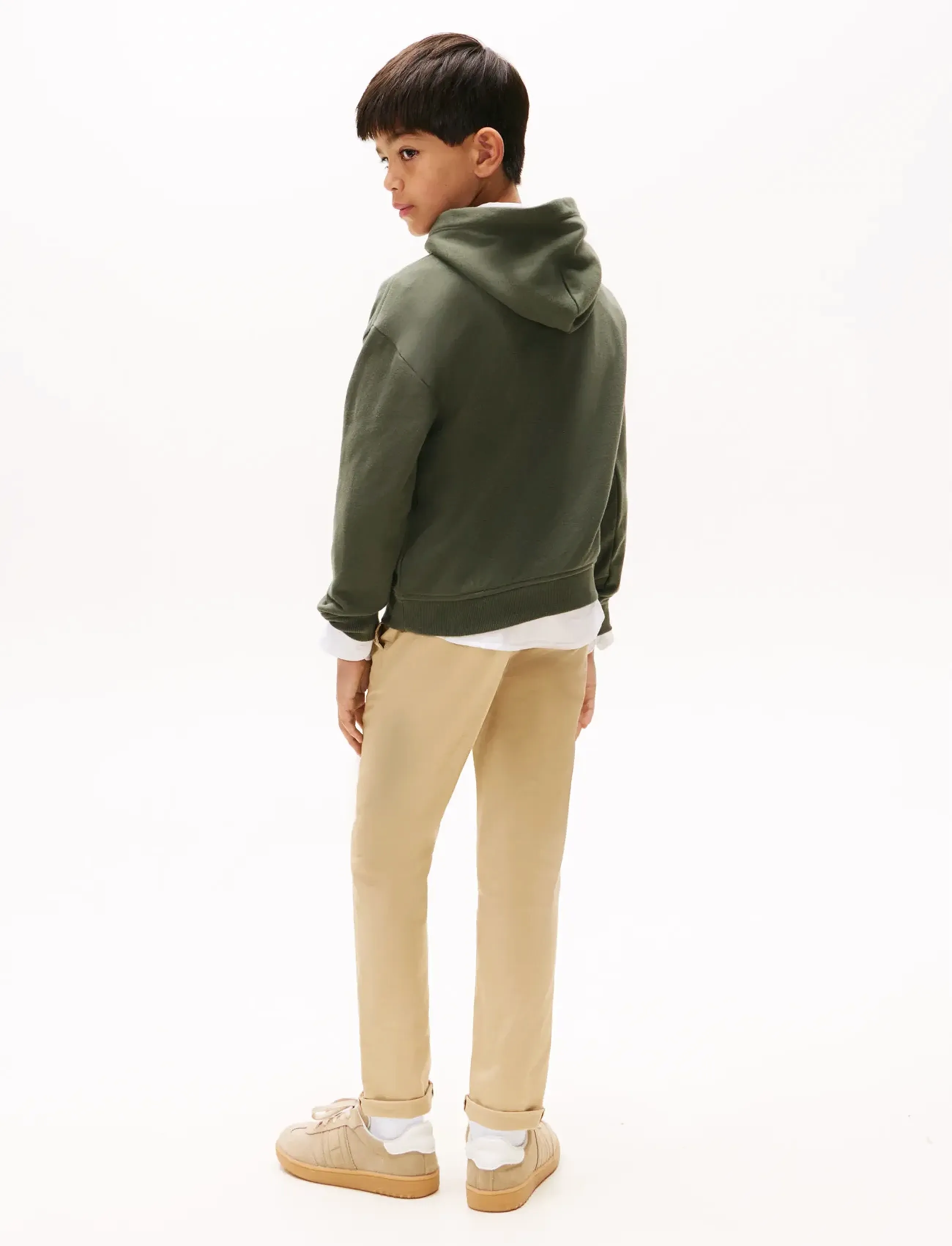 Tommy Hilfiger - FLAG HOODIE - kapuzenpullover - pewter green - 3