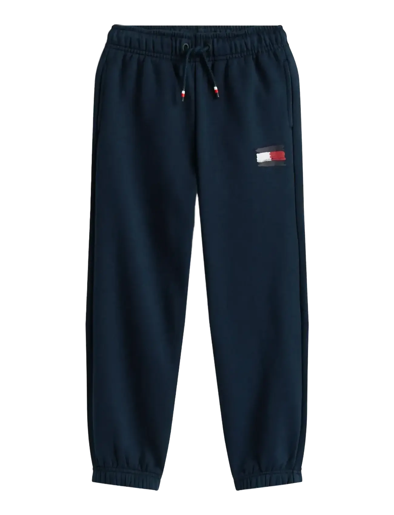 TOMMY HILFIGER Flag Jogginghose Navy - 128 - Kinder