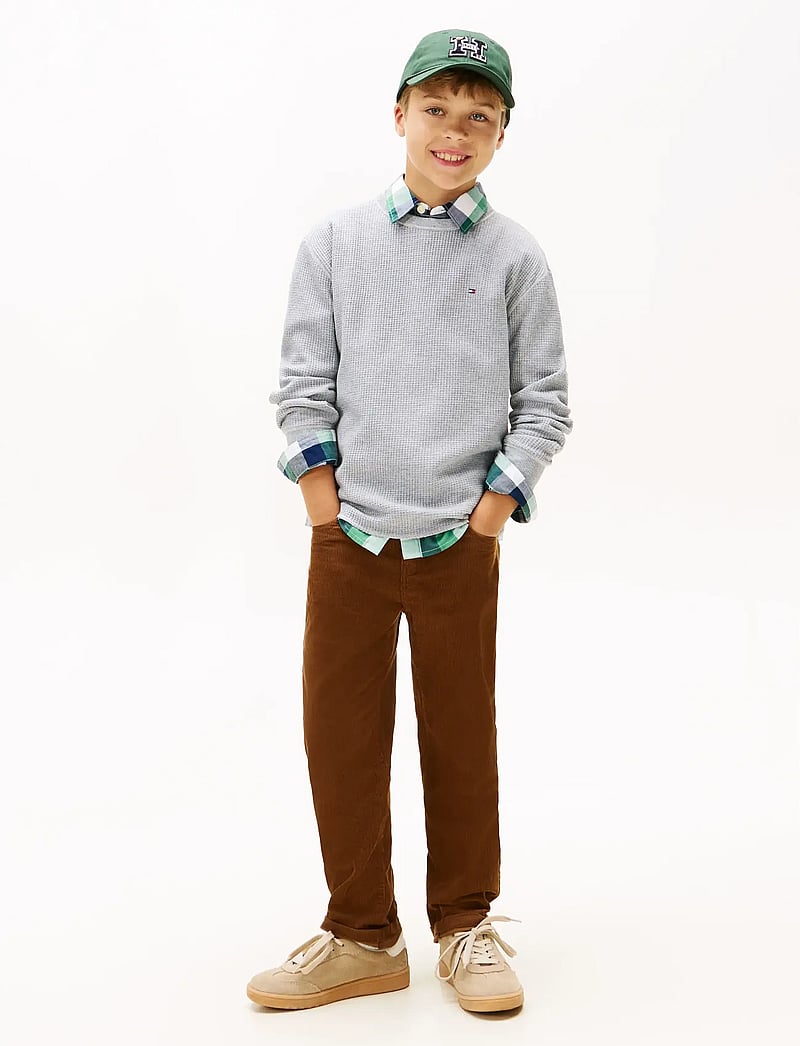 Tommy Hilfiger - TETXURED WAFFLE TEE LS - pullover - light grey heather - 2