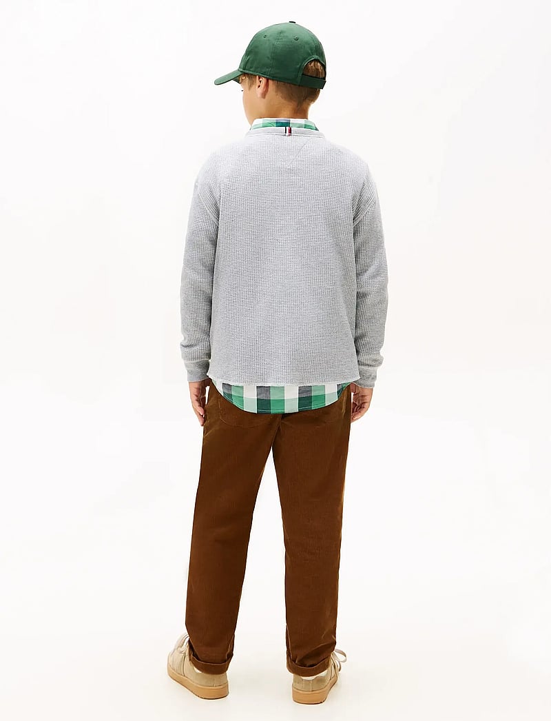 Tommy Hilfiger - TETXURED WAFFLE TEE LS - pullover - light grey heather - 3