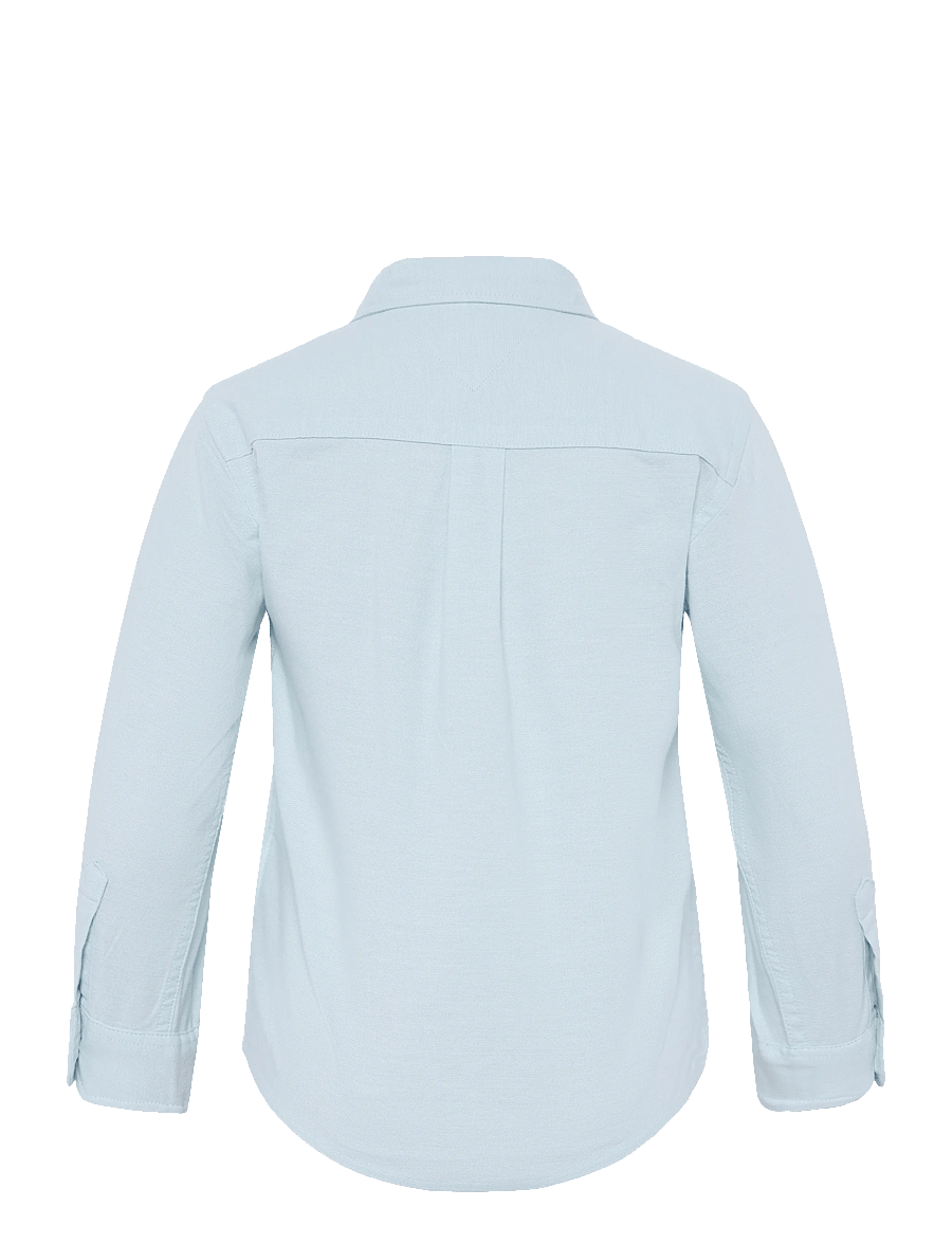 Tommy Hilfiger - FLAG OXFORD SHIRT LS - pikkade varrukatega särgid - calm blue - 1