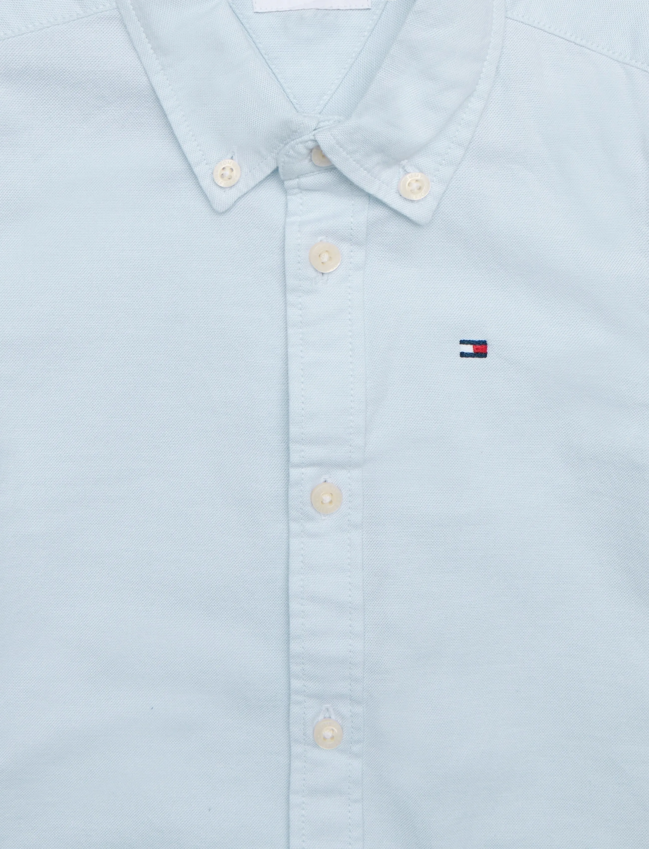 Tommy Hilfiger - FLAG OXFORD SHIRT LS - langærmede skjorter - calm blue - 2