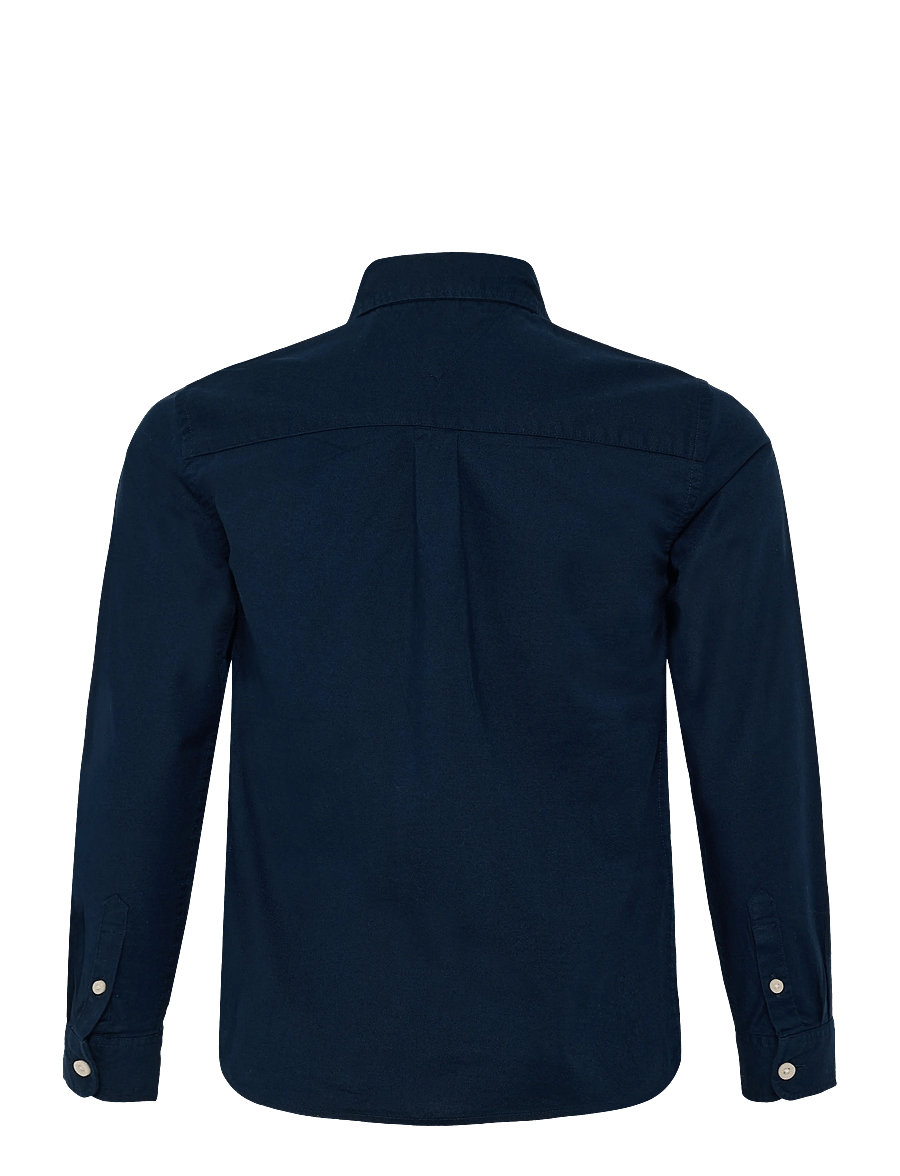 Tommy Hilfiger - FLAG OXFORD SHIRT LS - langärmlige hemden - dark blue - 2
