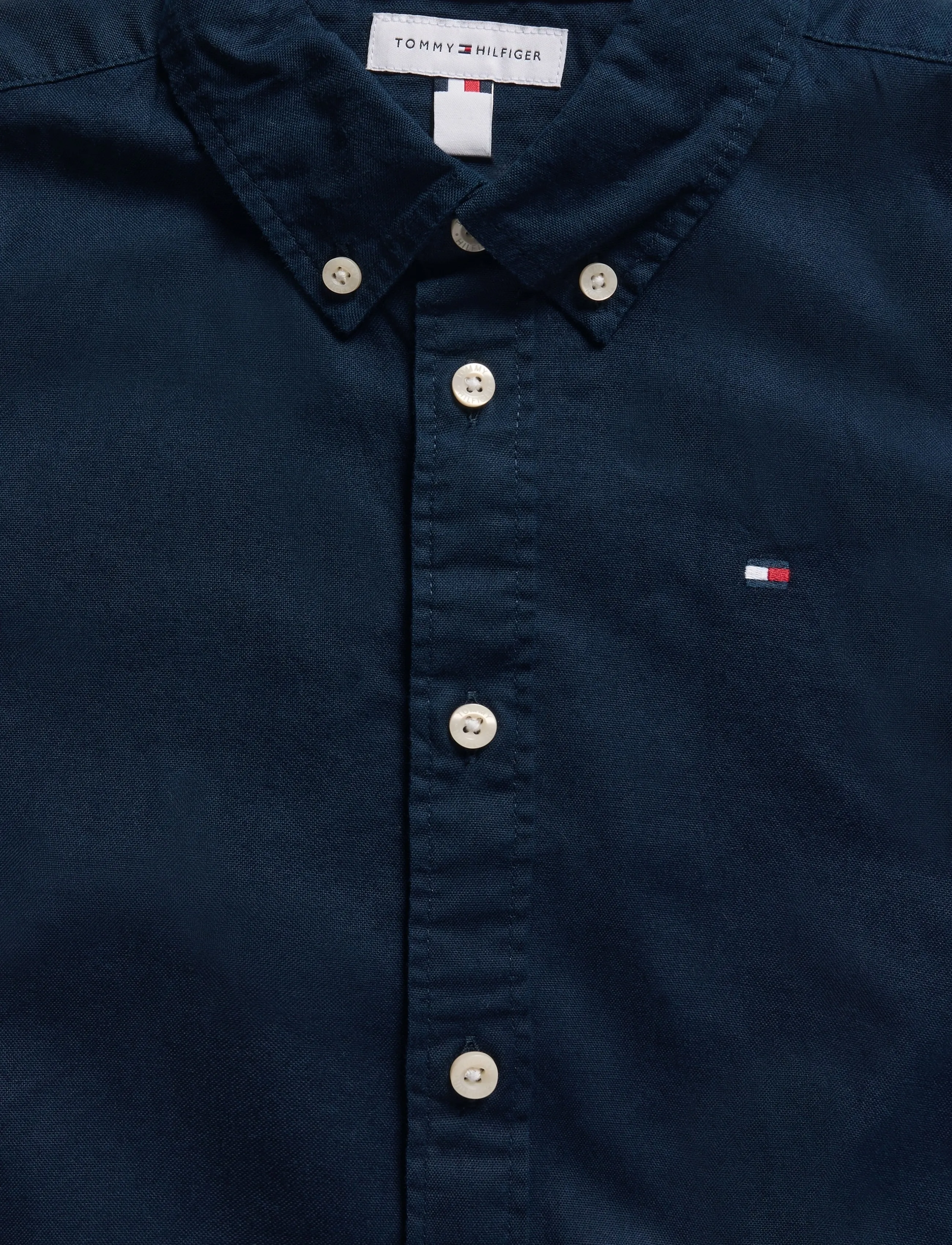 Tommy Hilfiger - FLAG OXFORD SHIRT LS - langærmede skjorter - dark blue - 2