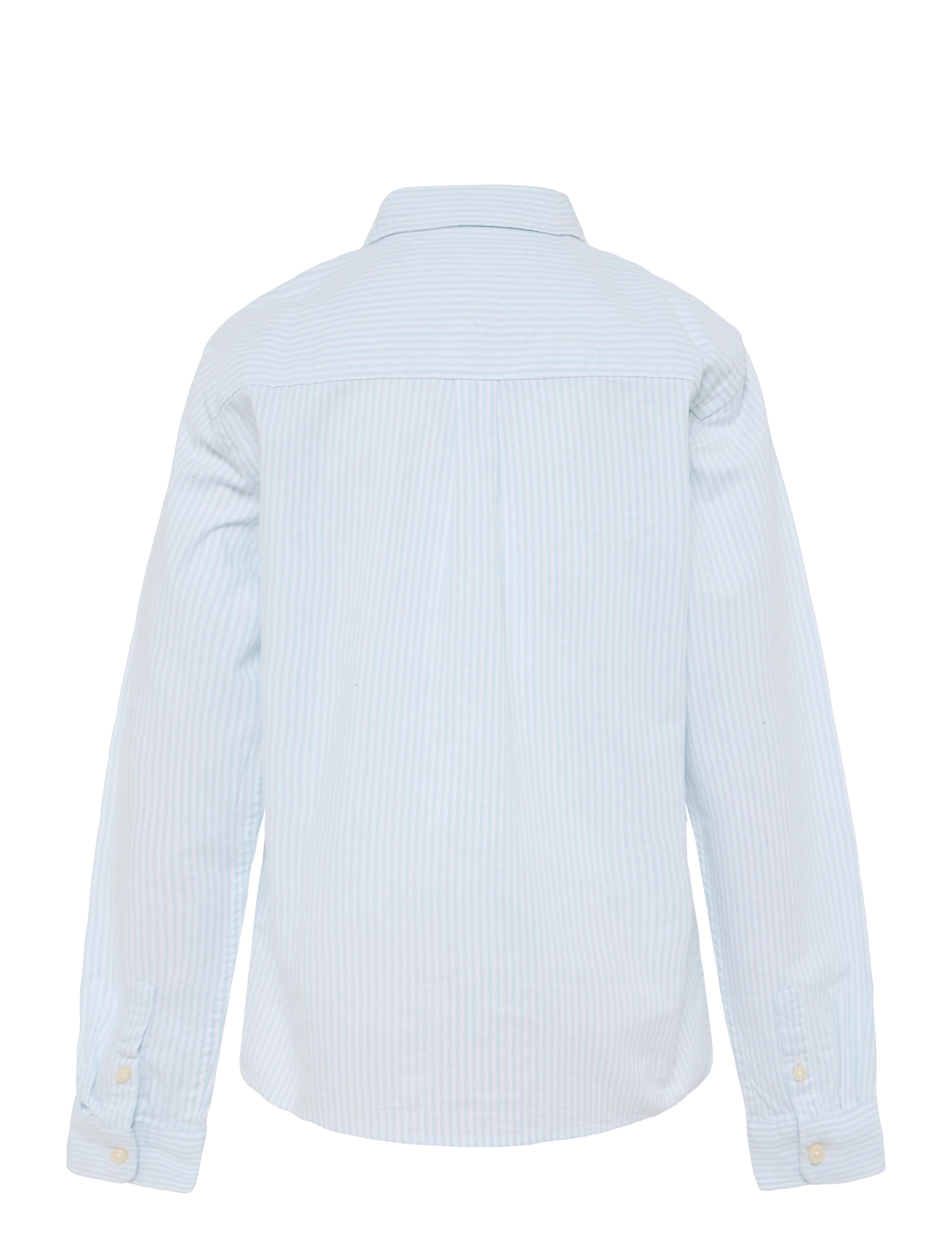 Tommy Hilfiger - FLAG OXFORD SHIRT LS - langærmede skjorter - sky blue stripes - 1