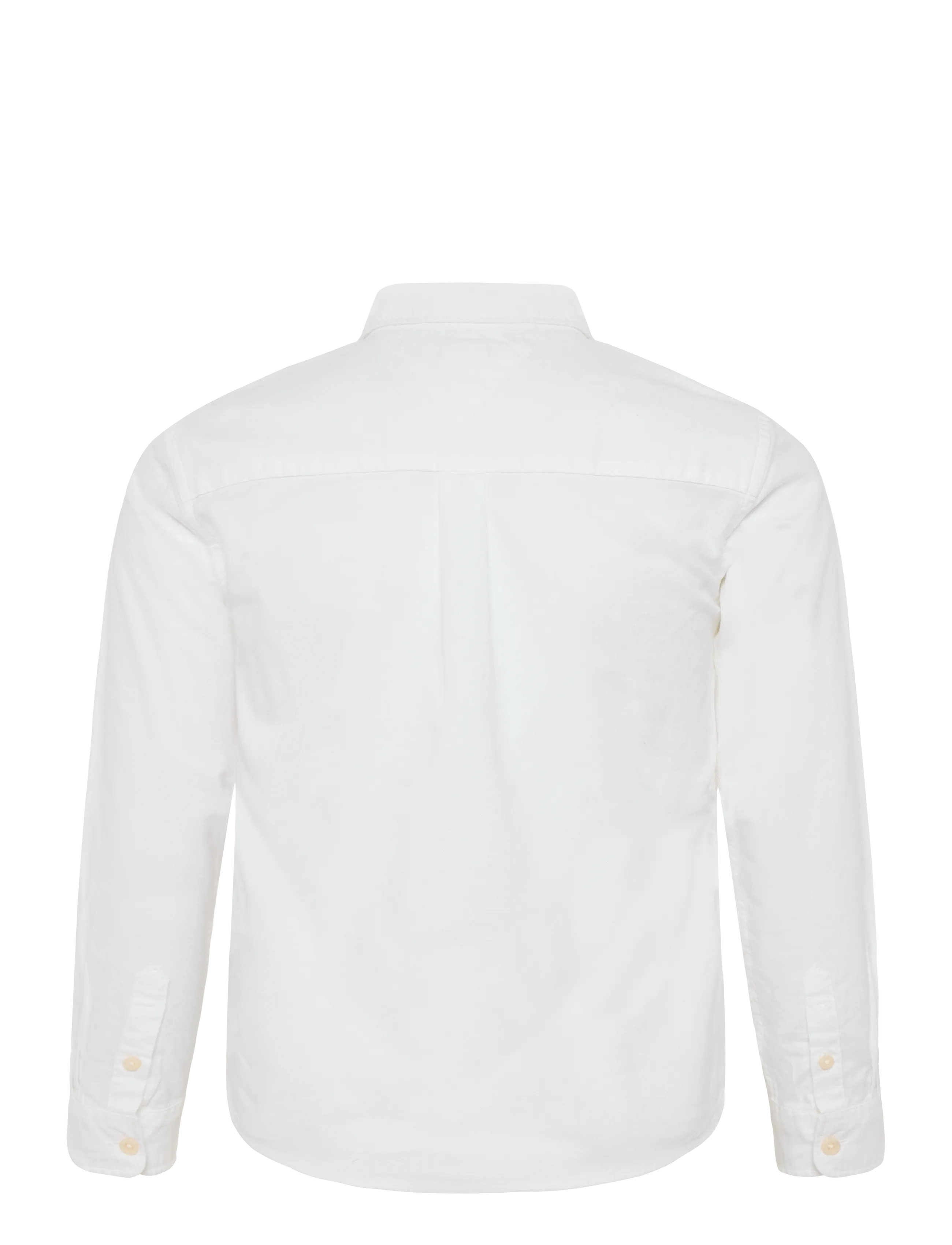 Tommy Hilfiger - FLAG OXFORD SHIRT LS - langærmede skjorter - white - 1
