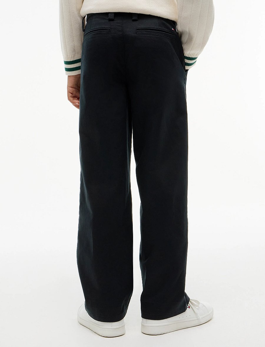 Tommy Hilfiger - THE CHINO PANT - chinos - black - 2
