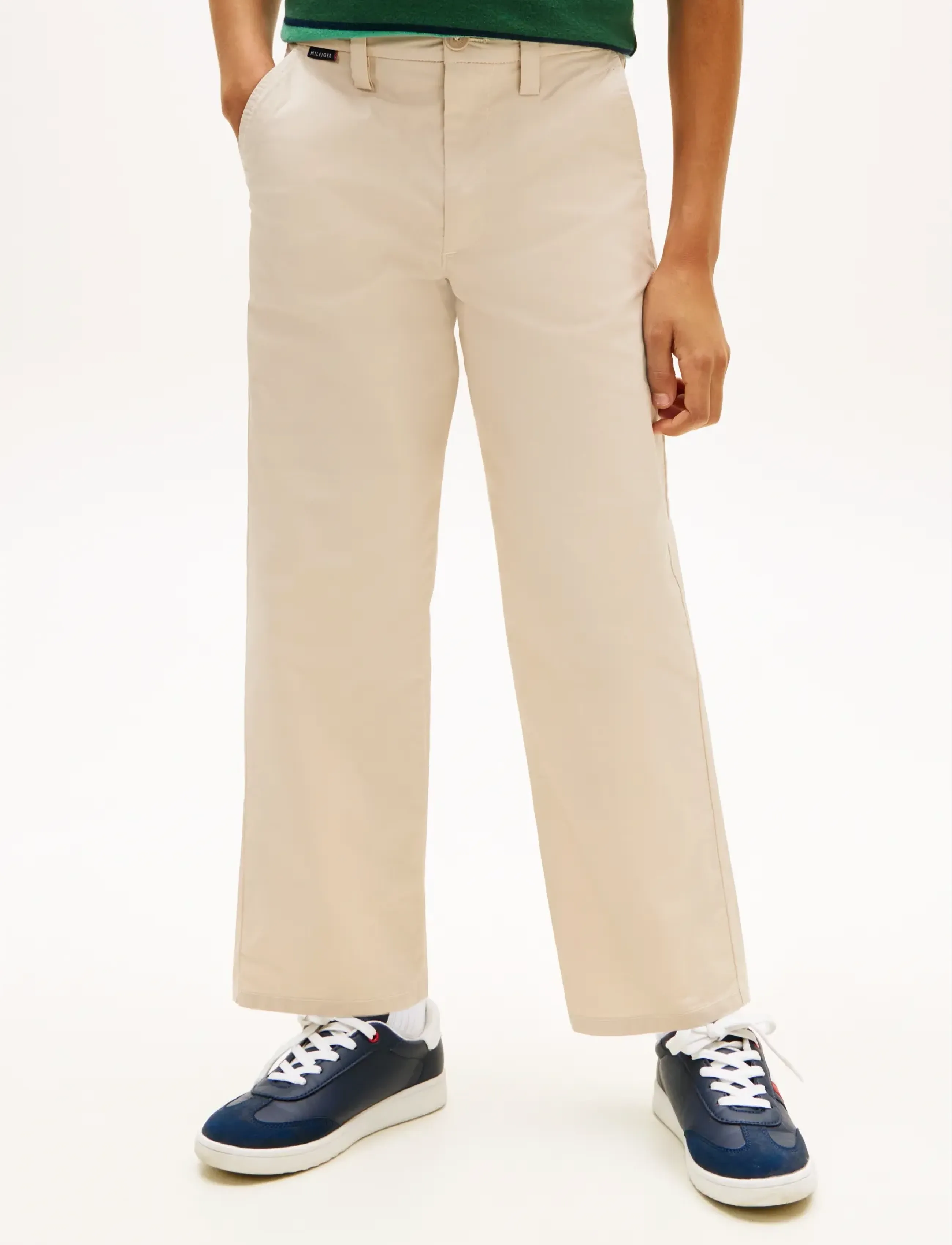 Tommy Hilfiger BAGGY CHINO PANT - Bukser - CLASSIC BEIGE / beige