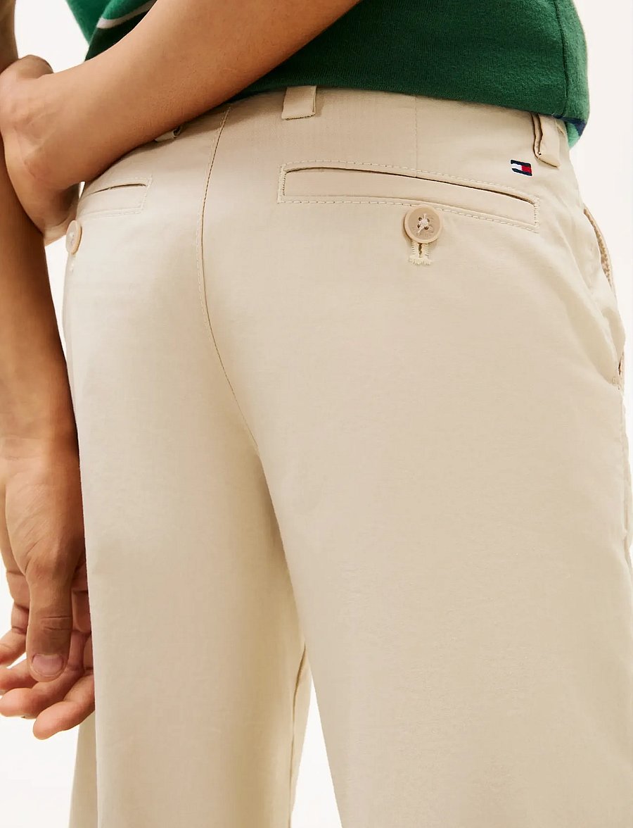 Tommy Hilfiger - THE CHINO PANT - chinos - classic beige - 4