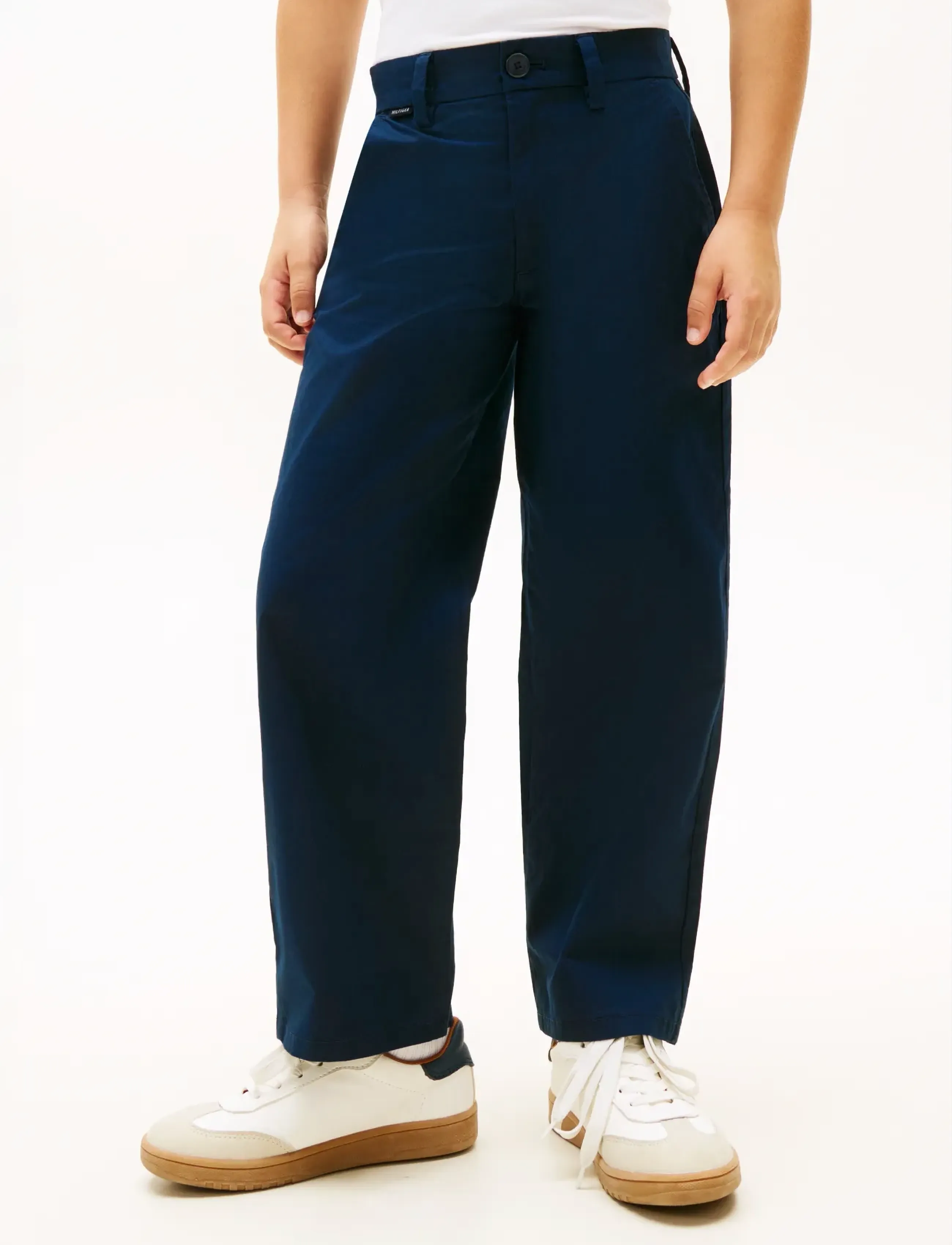 Tommy Hilfiger BAGGY CHINO PANT - Bukser - DARK NIGHT NAVY / navy