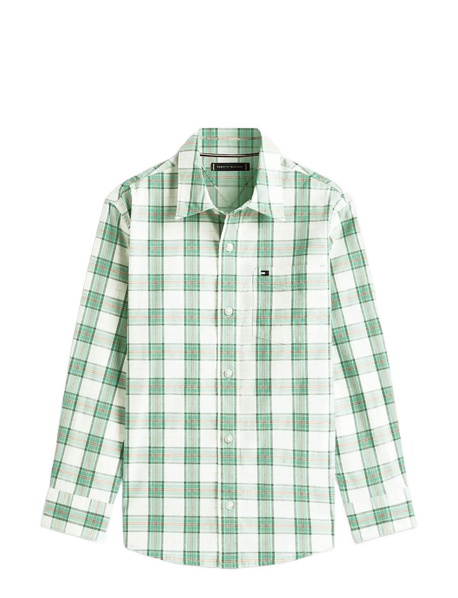 Tommy Hilfiger - STRETCH POPLIN CHECK SHIRT LS - langærmede skjorter - multi colour check - 1