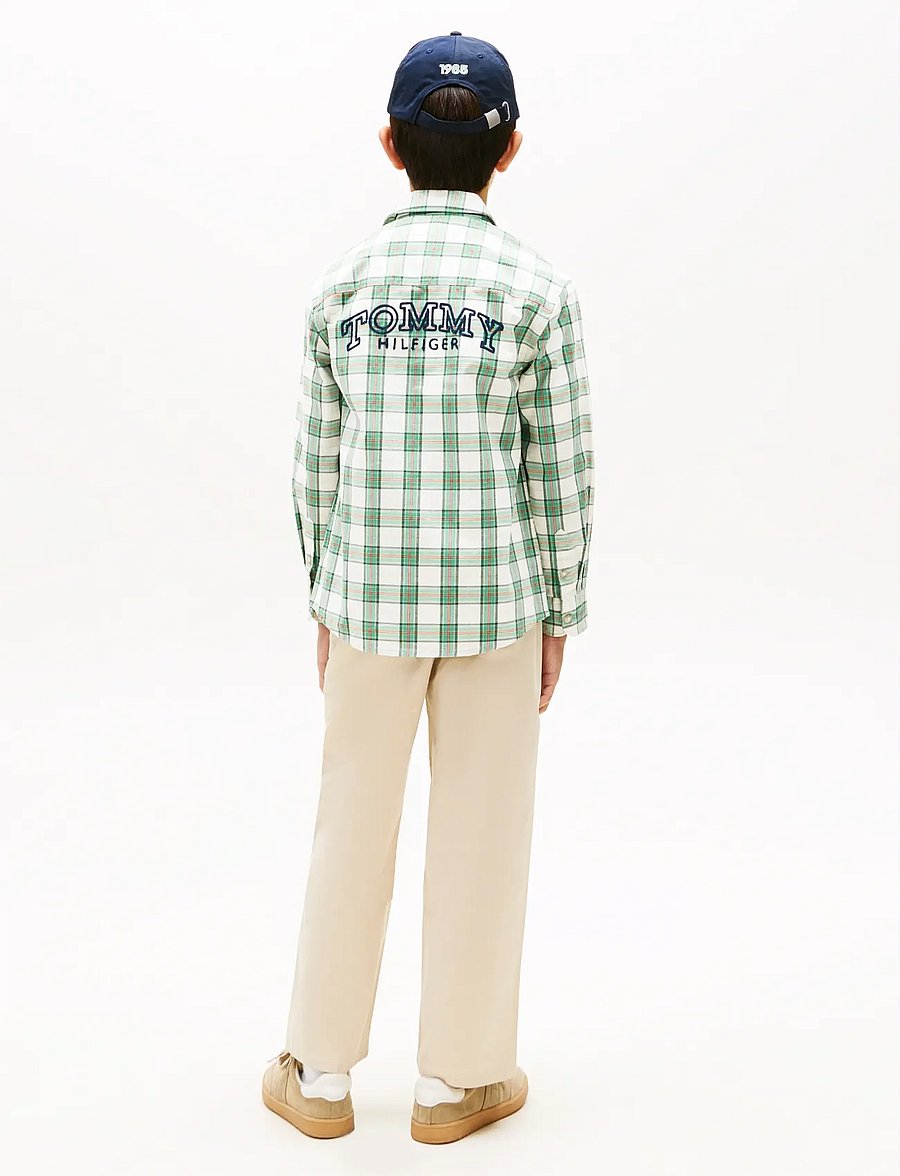 Tommy Hilfiger - STRETCH POPLIN CHECK SHIRT LS - langærmede skjorter - multi colour check - 2