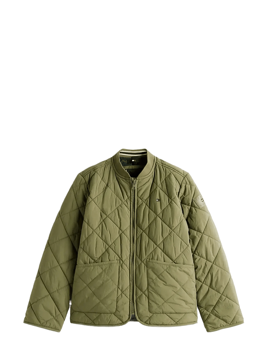 Tommy Hilfiger - QUILTED LIGHT WEIGHT JACKET - quilted jassen - battle green - 1